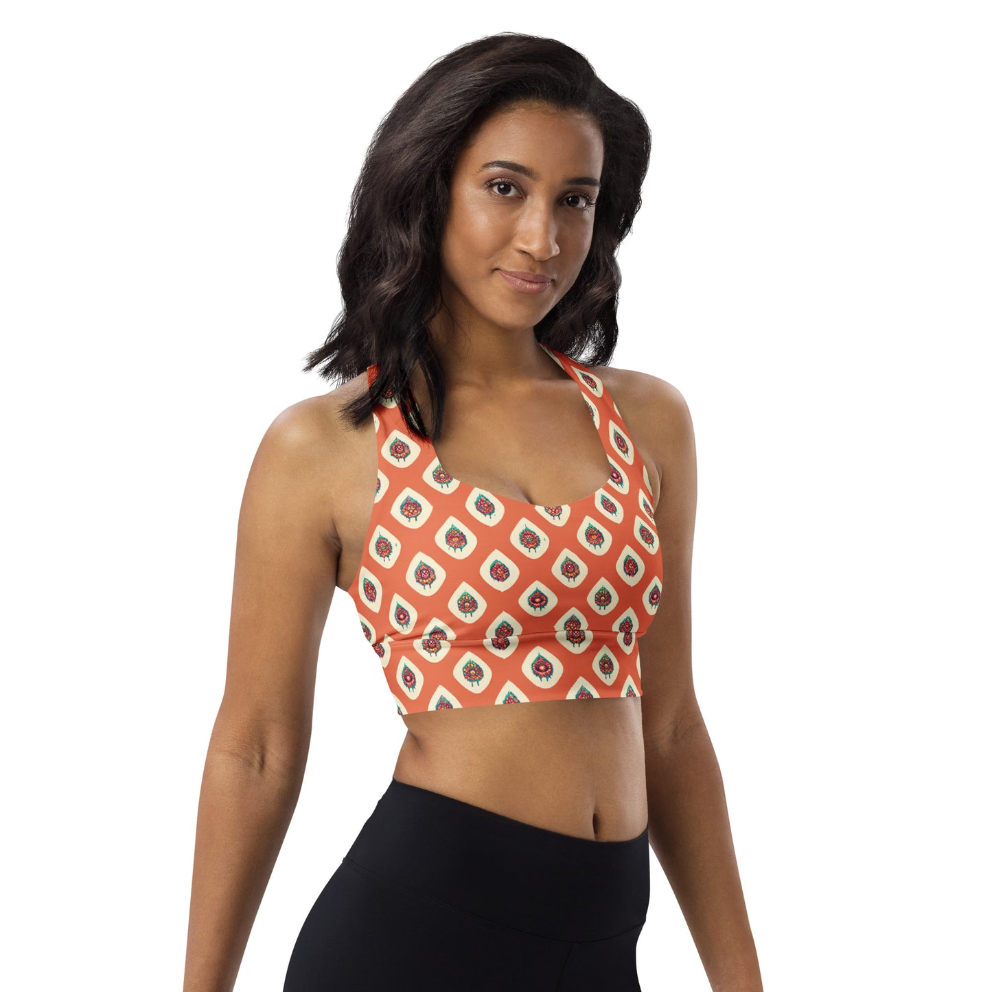 Mango Tango Longline sports bra