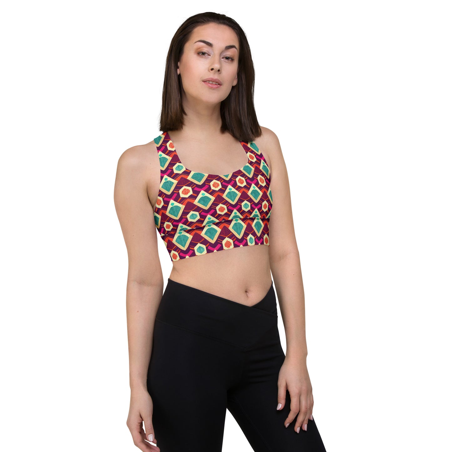 Morning Delight Longline sports bra