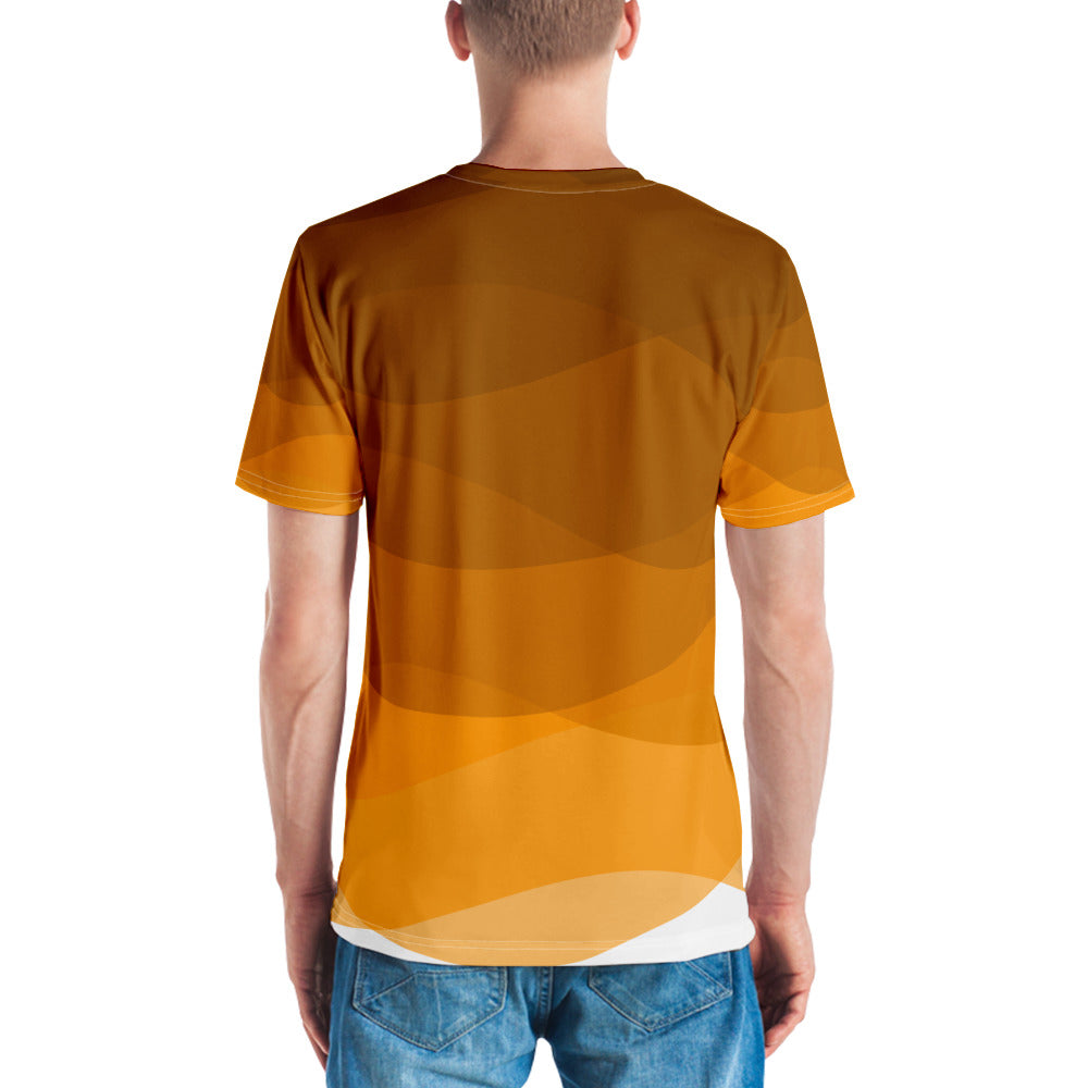 Tangerine Whirlpool Men's t-shirt