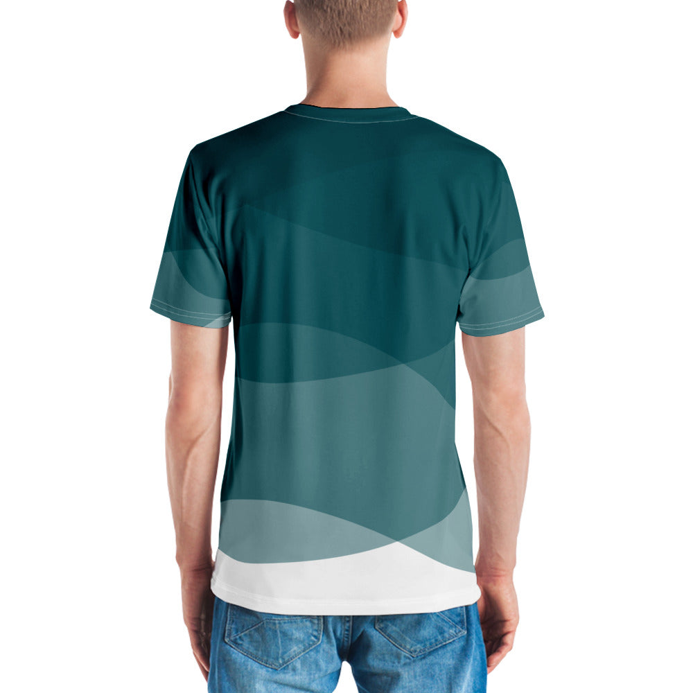 Turquoise Abyss Men's t-shirt