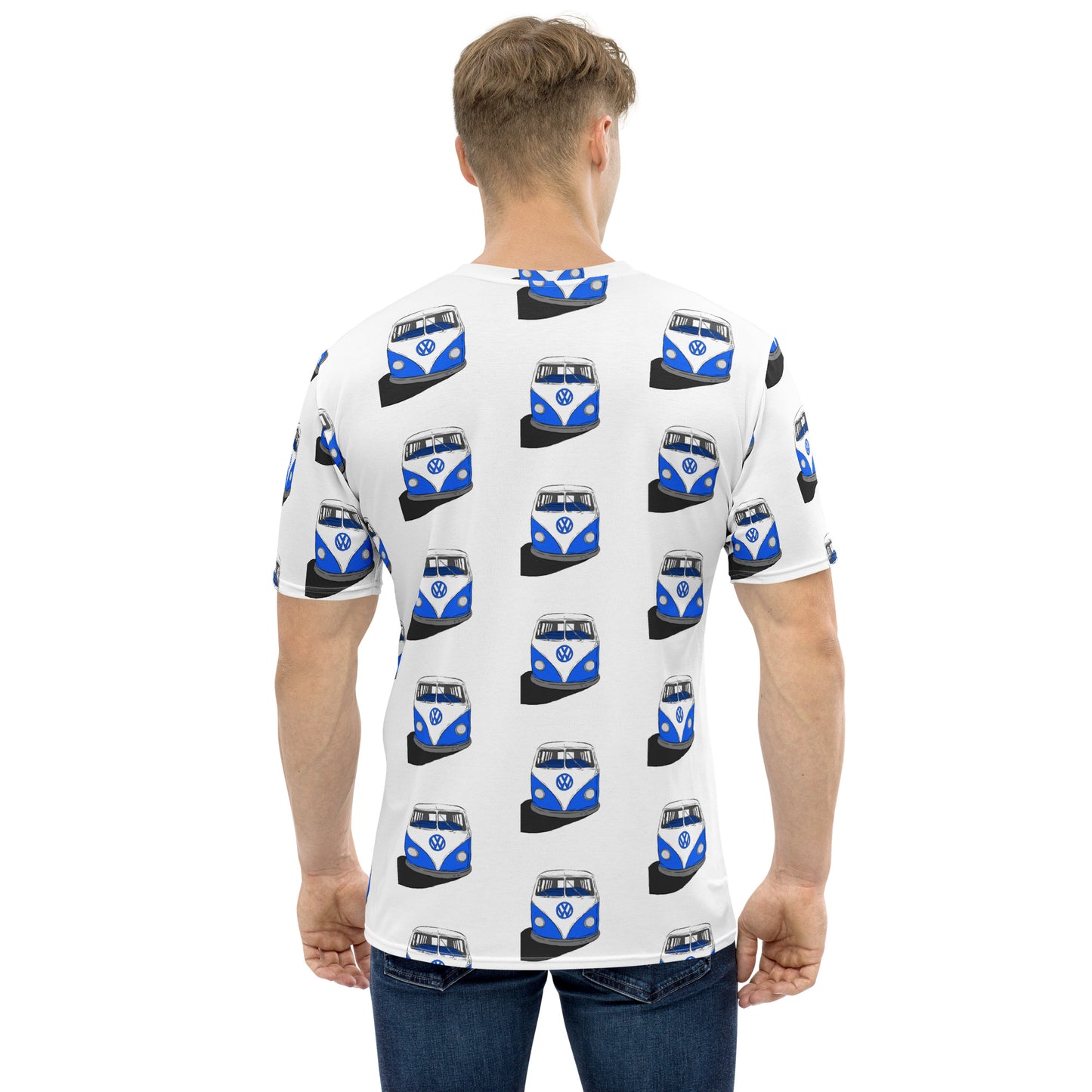 Blue VW Van Men's t-shirt