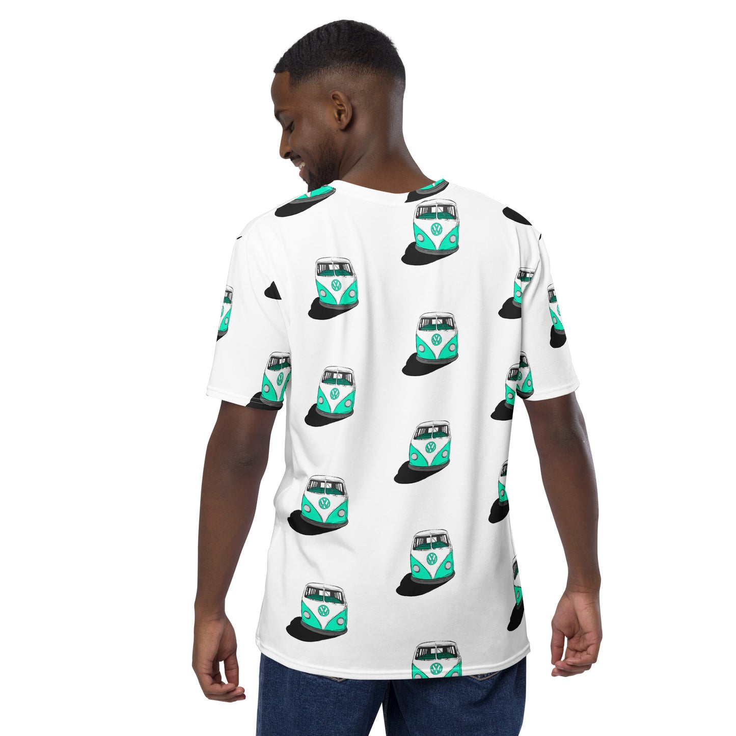 Teal VW Van Men's t-shirt