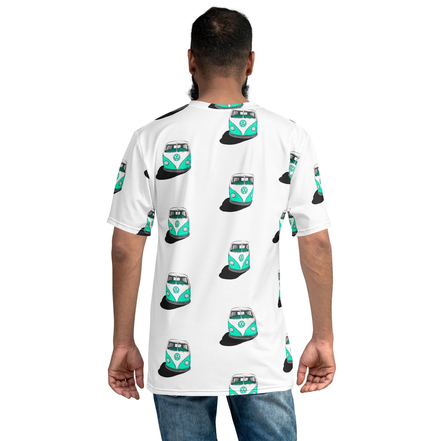 Teal VW Van Men's t-shirt