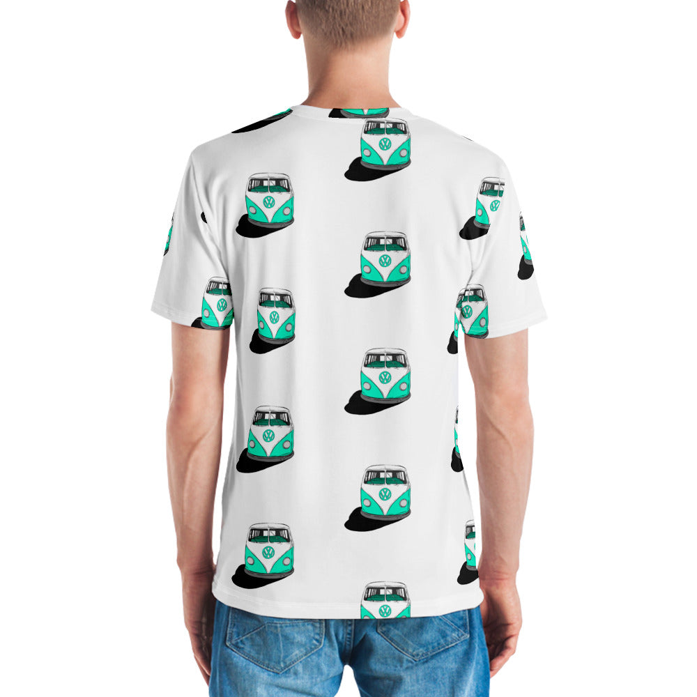 Teal VW Van Men's t-shirt