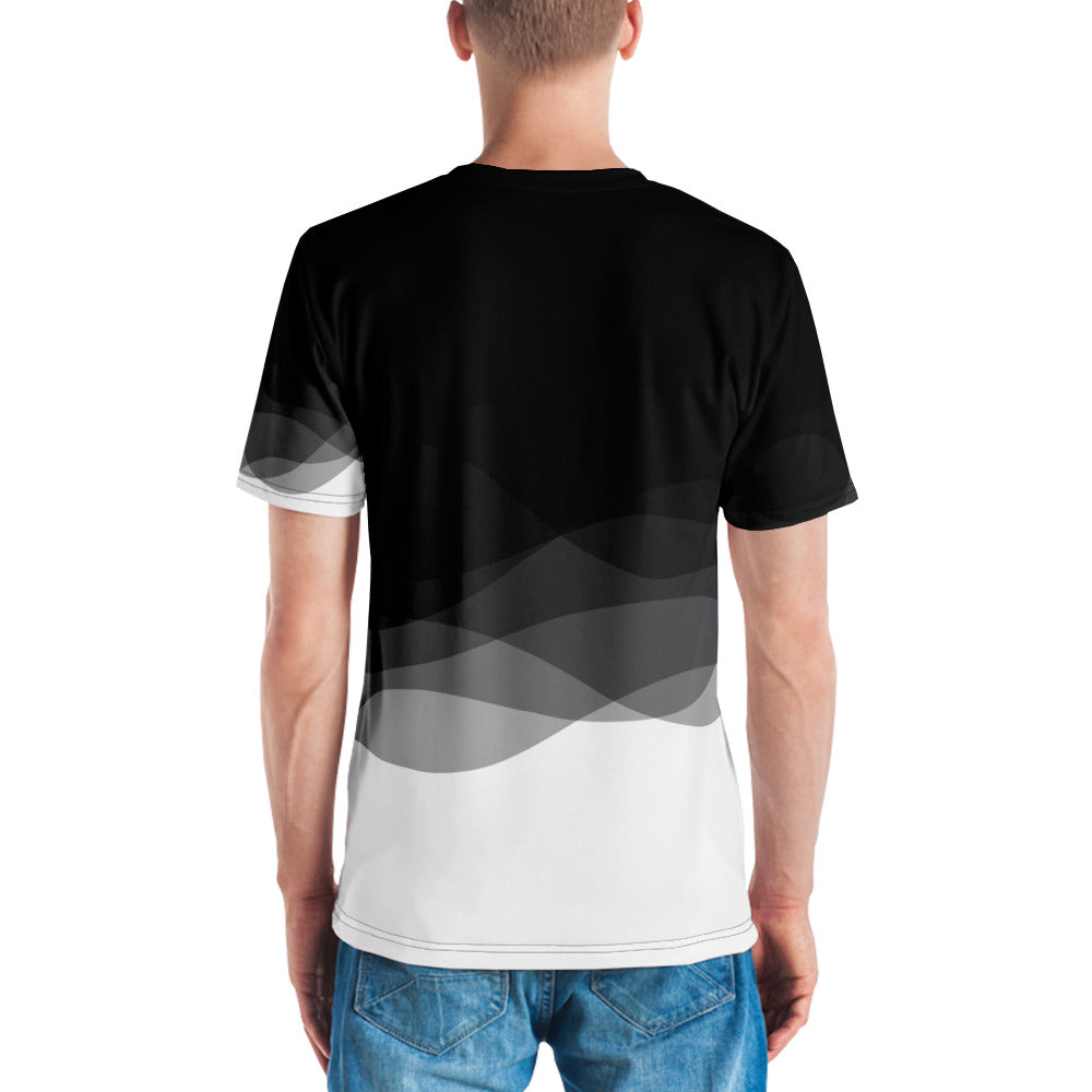 Graphite Waves Men's t-shirt