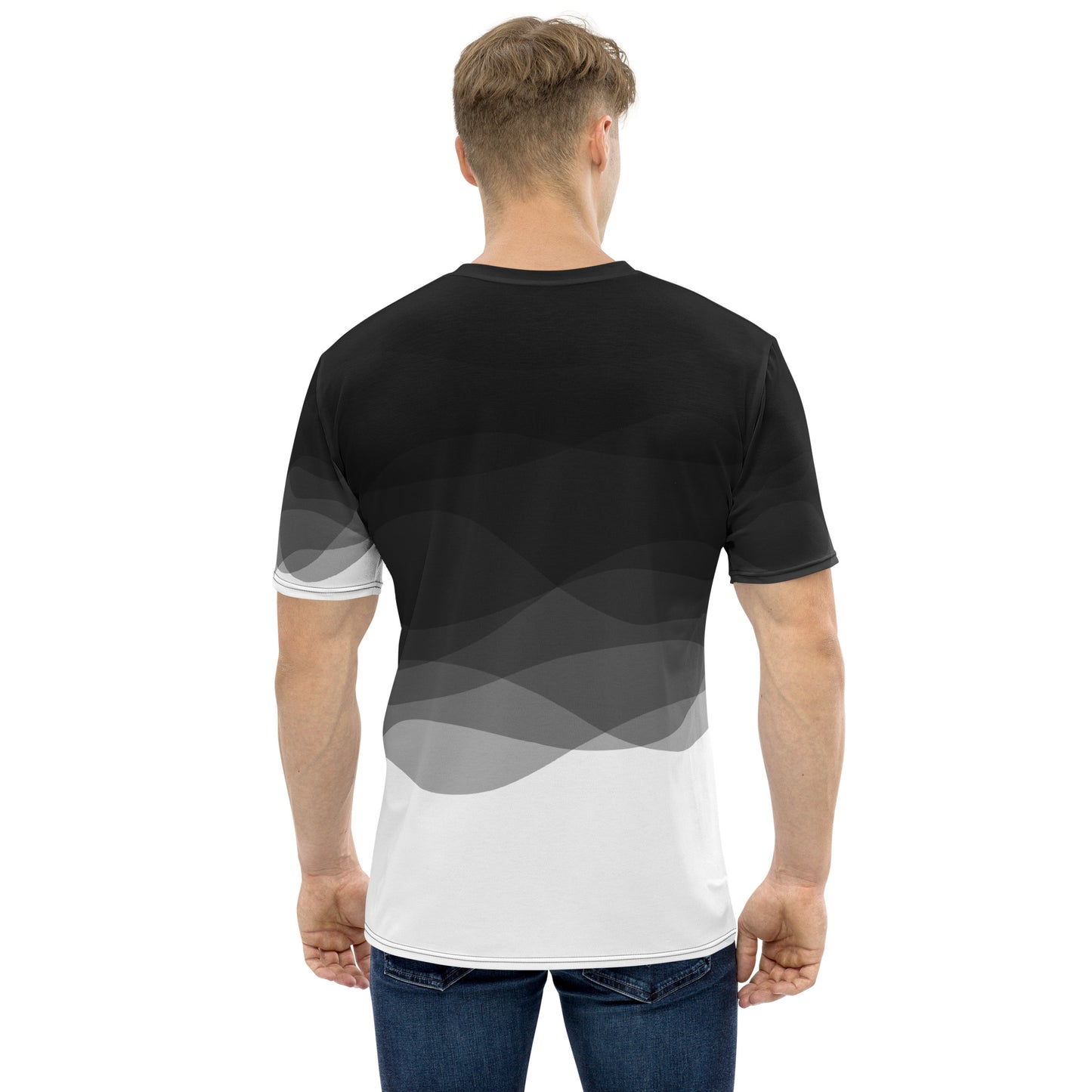 Graphite Waves Men's t-shirt