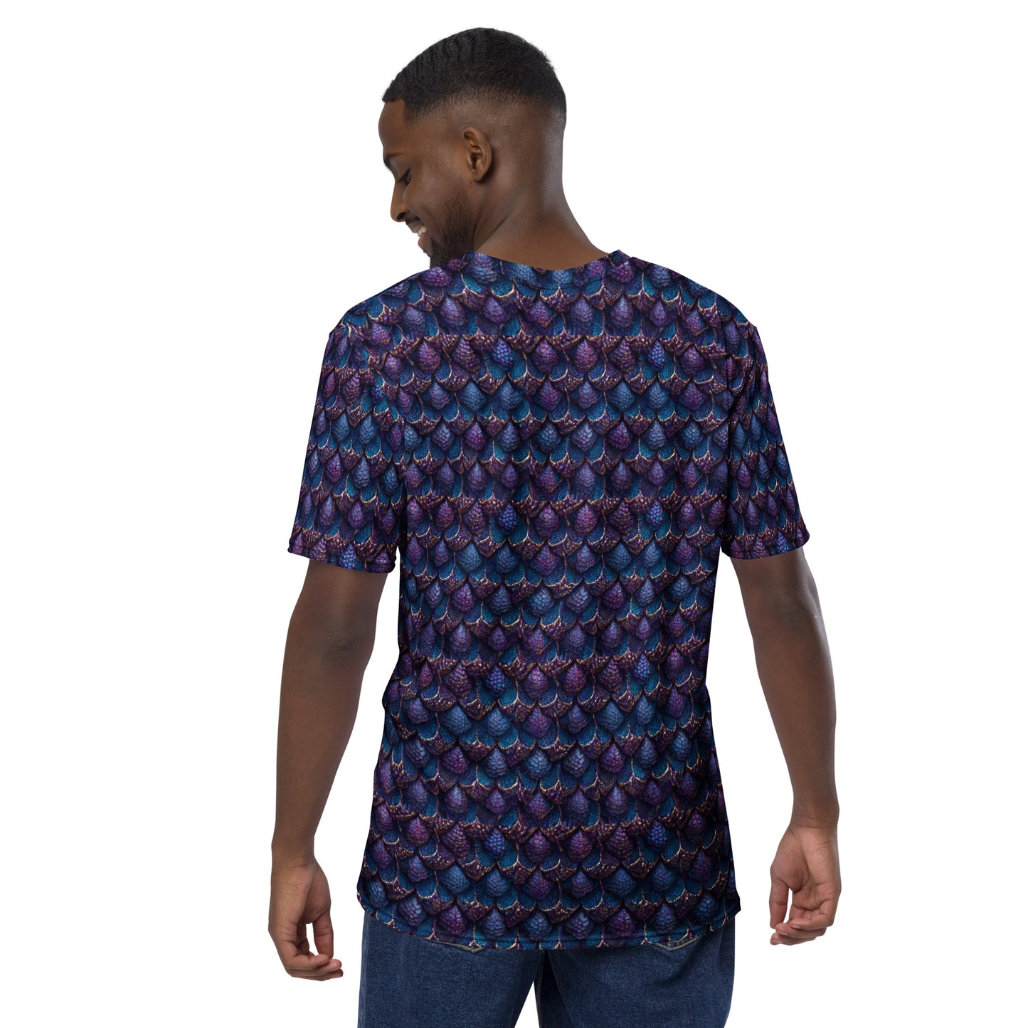 Luminosa, the Radiant Amethyst Drakon Men's t-shirt