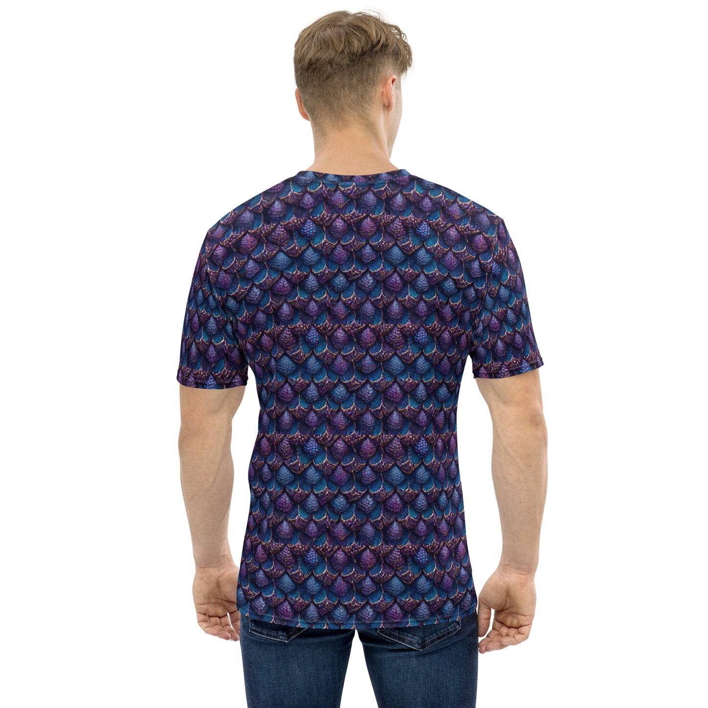 Luminosa, the Radiant Amethyst Drakon Men's t-shirt