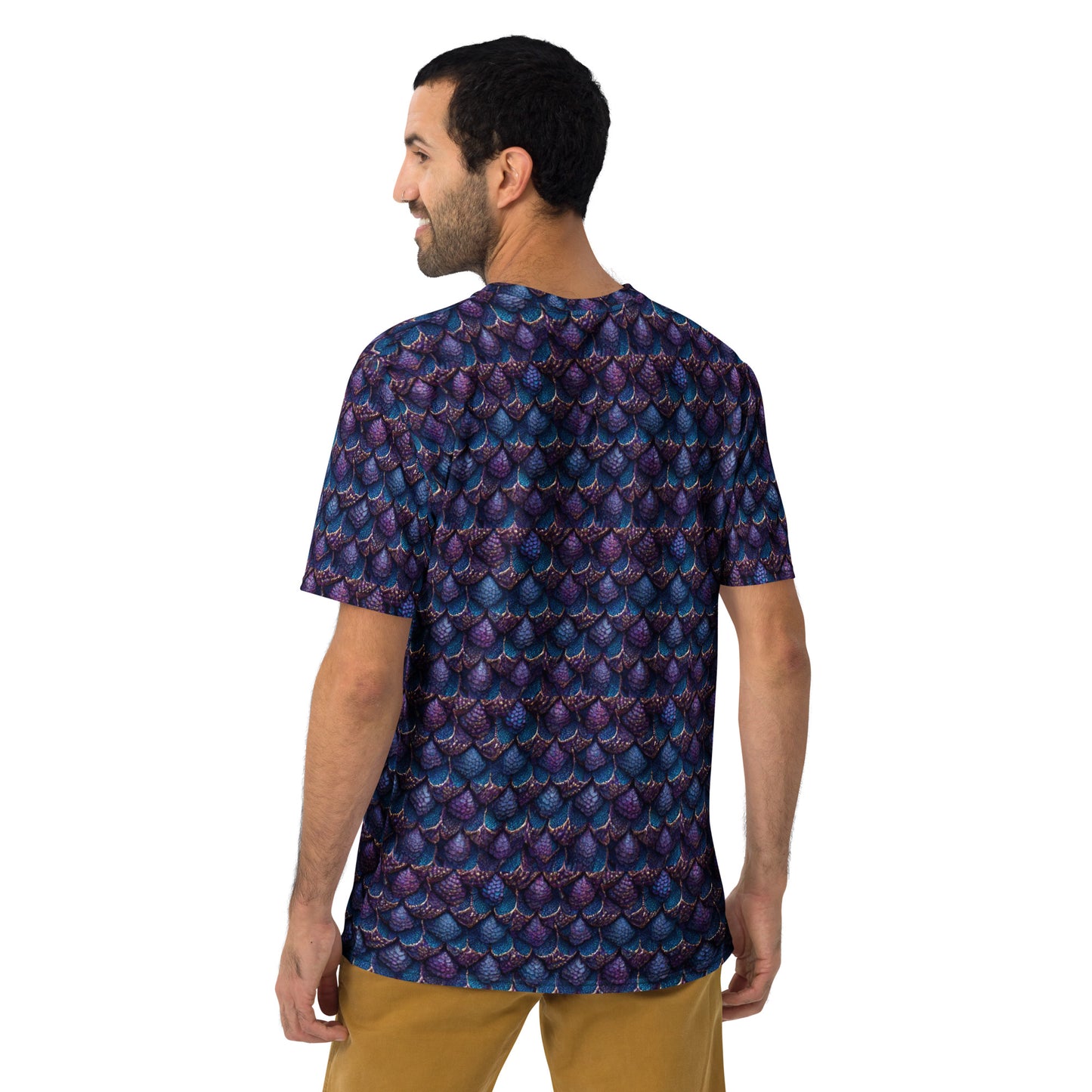 Luminosa, the Radiant Amethyst Drakon Men's t-shirt