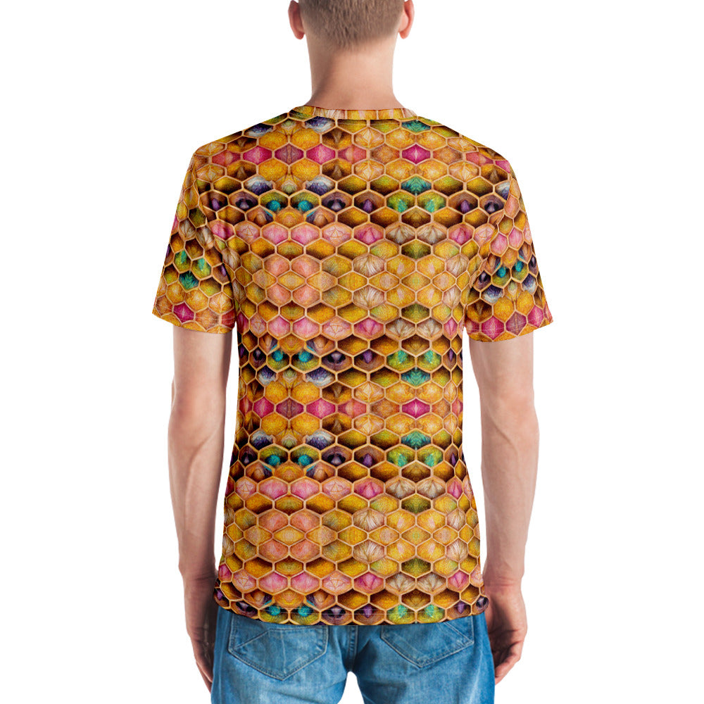 Rainbow Hive Radiance Men's t-shirt