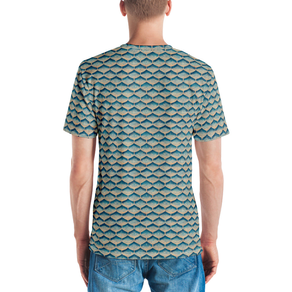Seafoam Scales Men's t-shirt