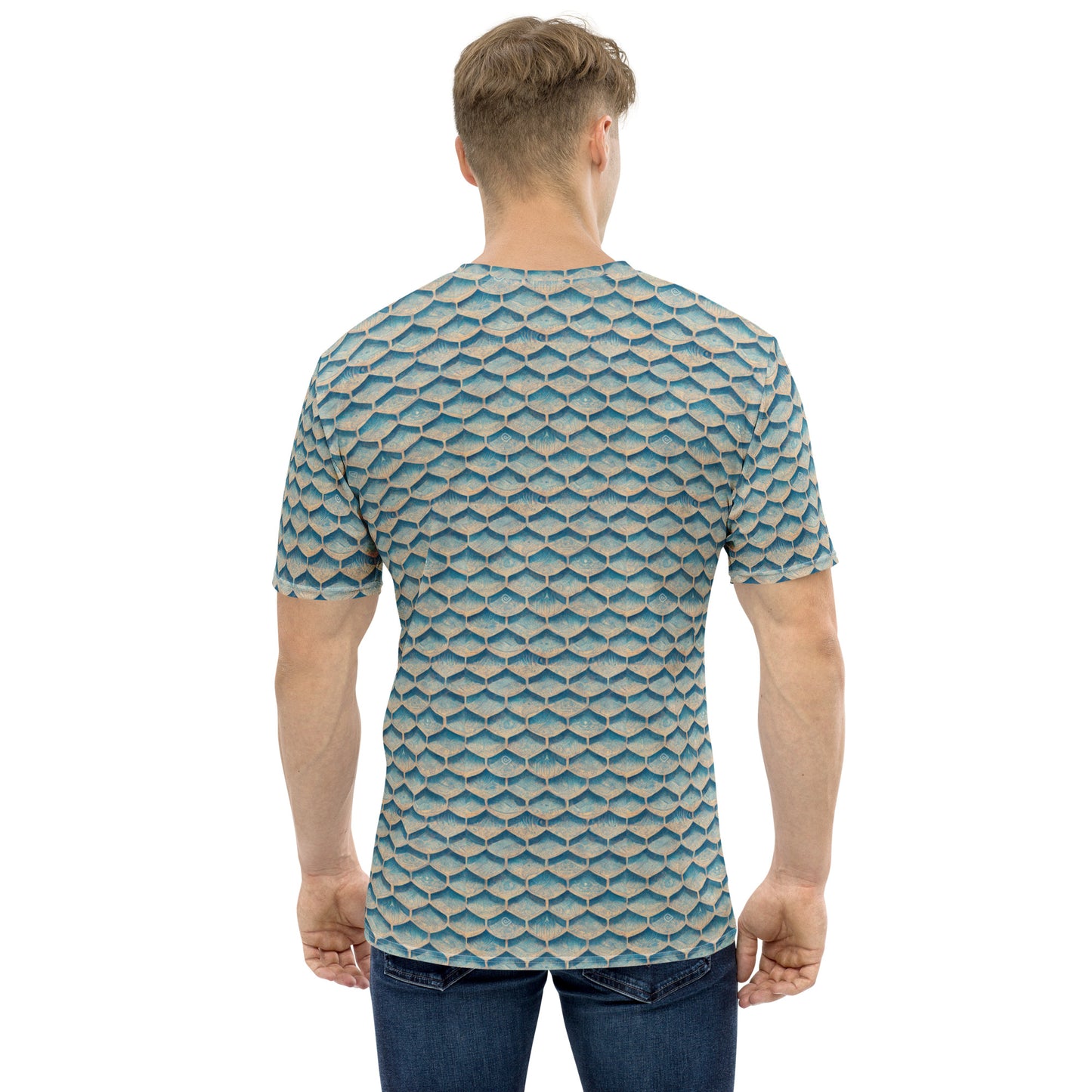 Seafoam Scales Men's t-shirt