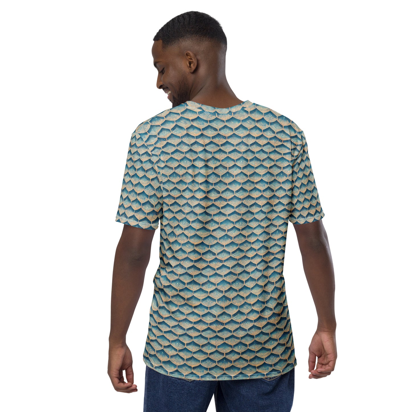 Seafoam Scales Men's t-shirt