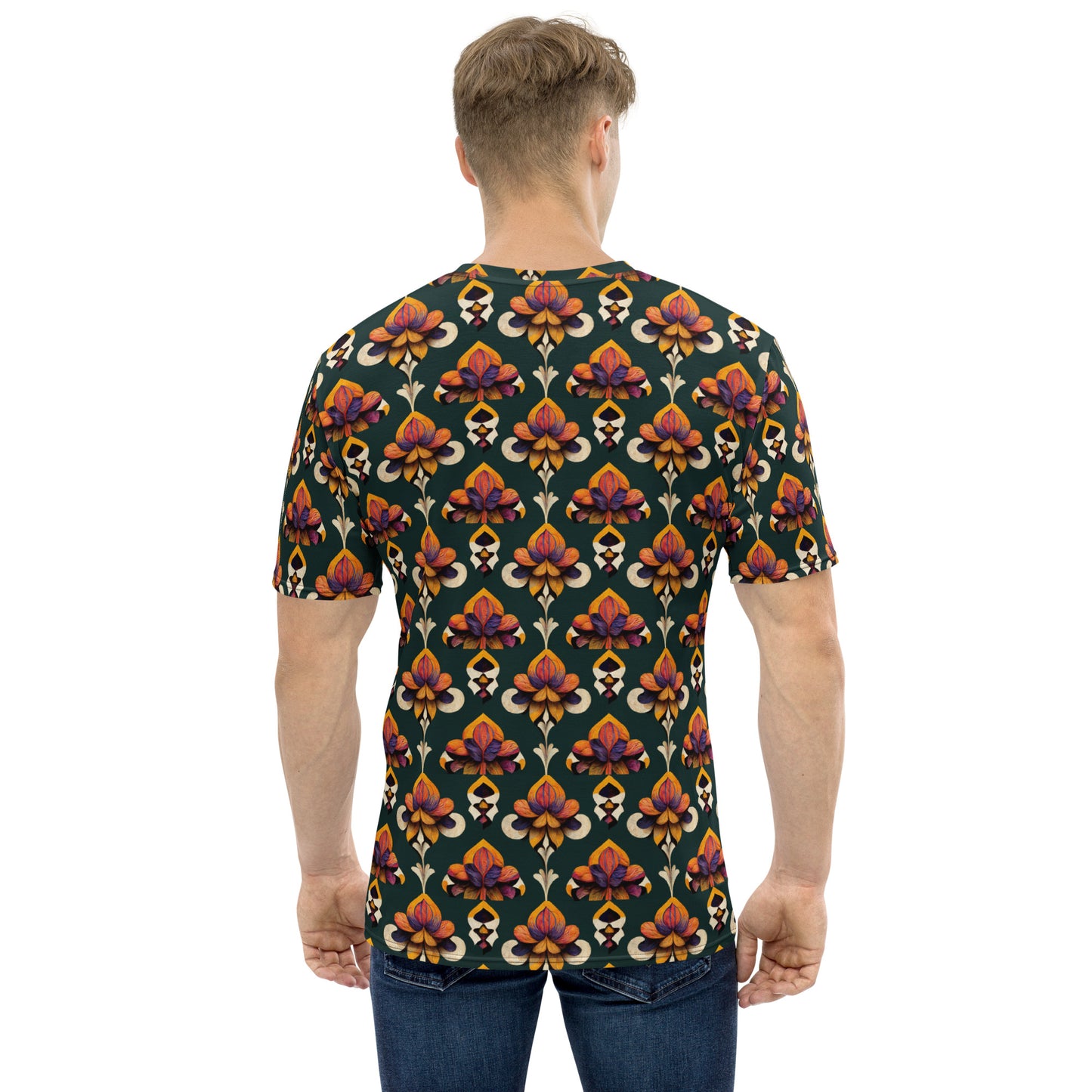 Taza’s Radiant Petals Men's t-shirt