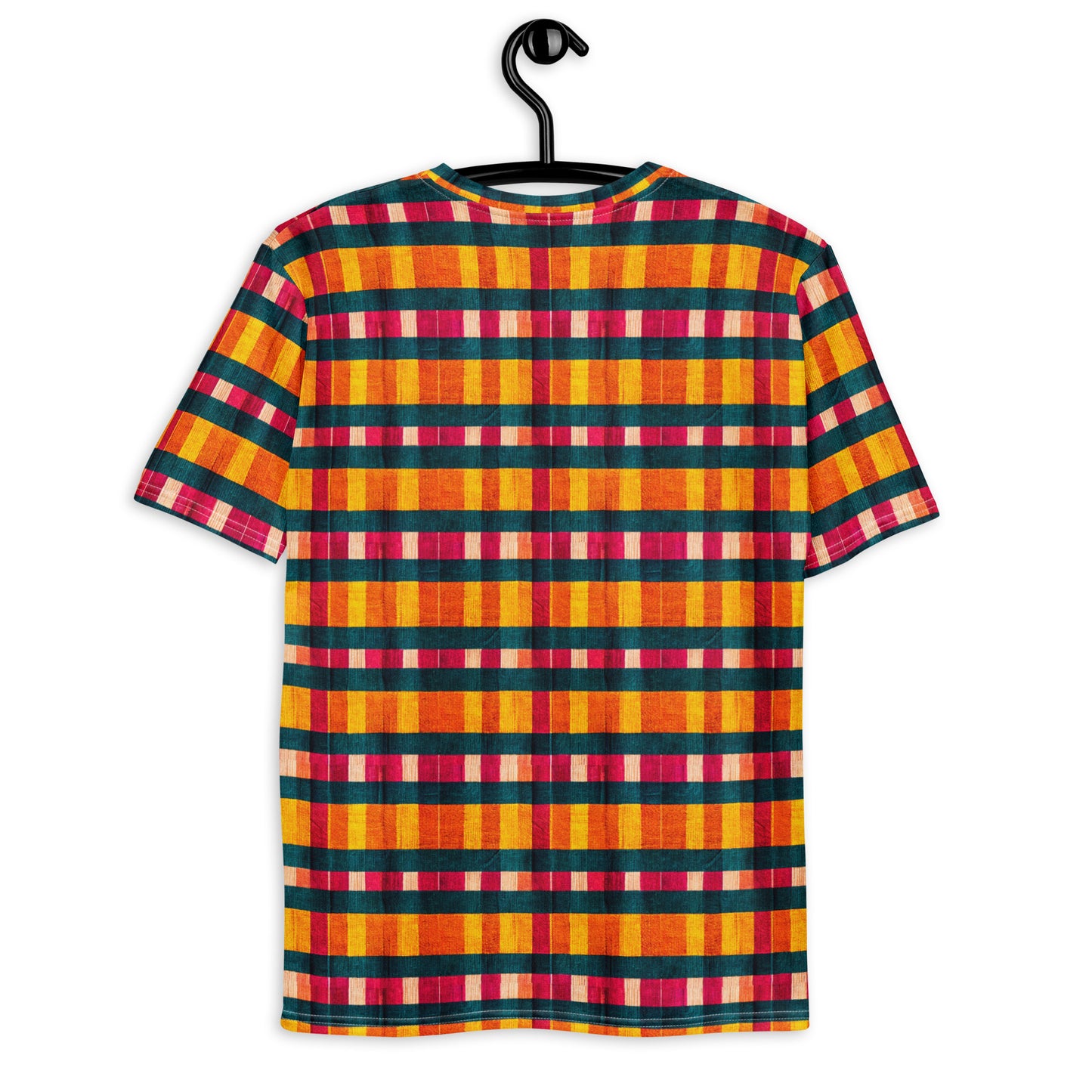 Tropical Fiesta Plaid Men's t-shirt