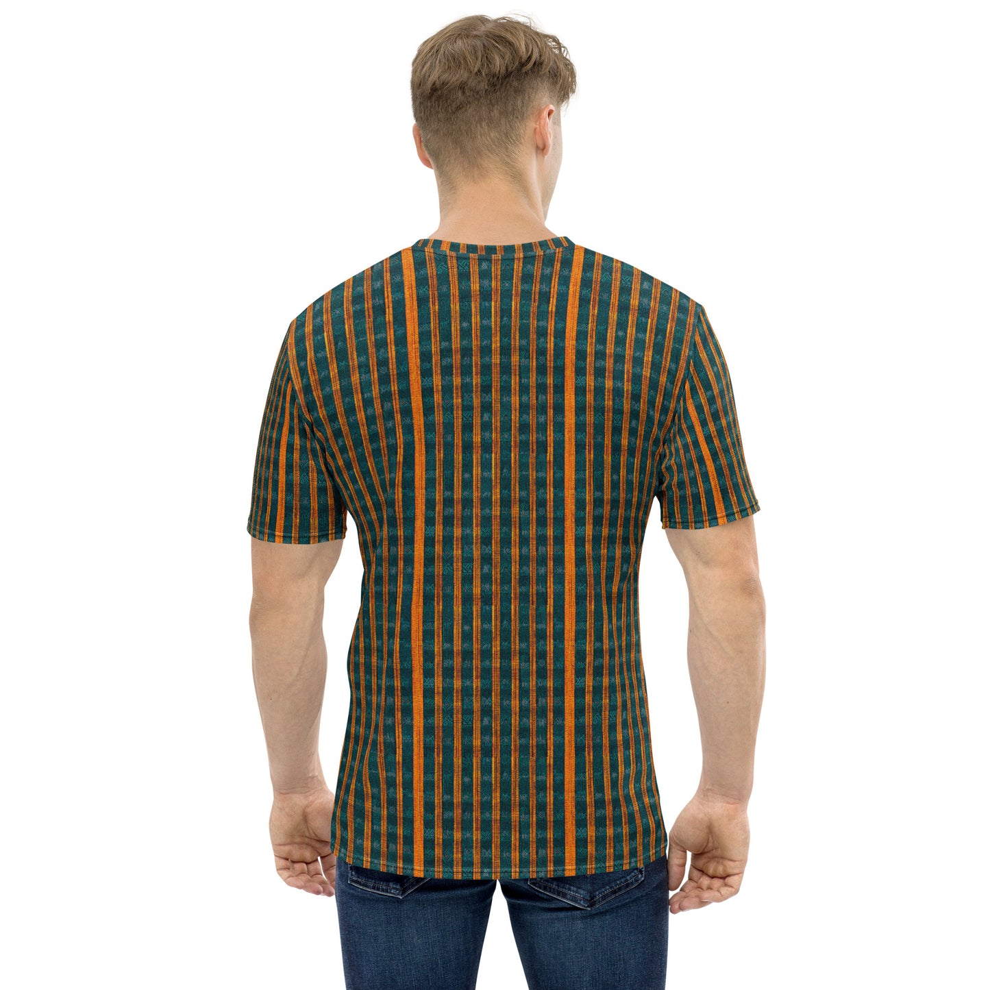 Teal & Tangerine Tapestry Men's t-shirt