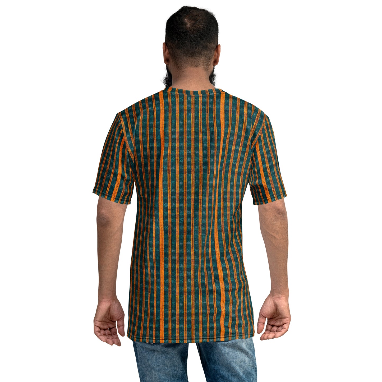 Teal & Tangerine Tapestry Men's t-shirt