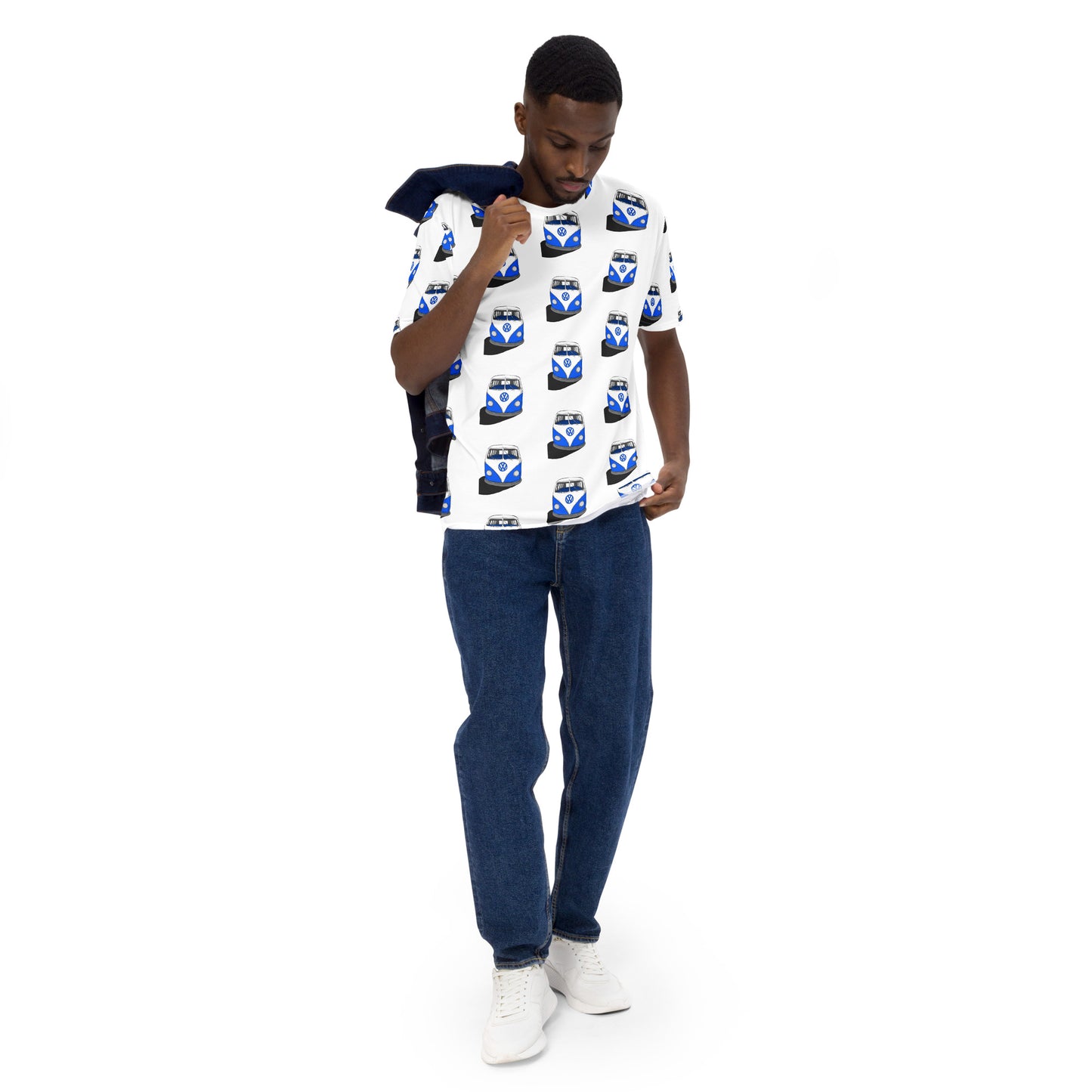 Blue VW Van Men's t-shirt