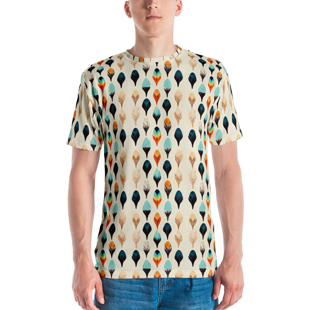 Colorful Plumes Men's t-shirt