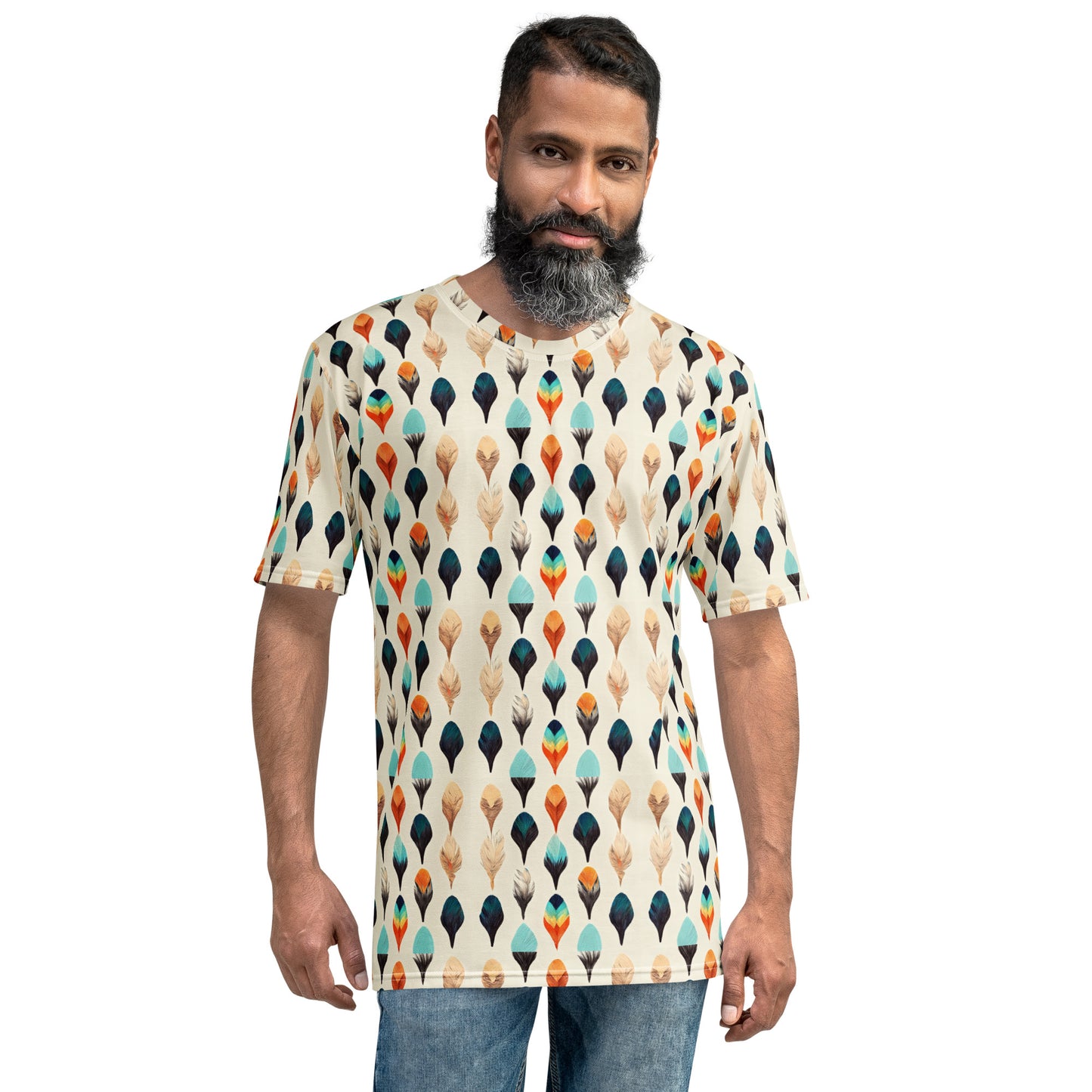 Colorful Plumes Men's t-shirt