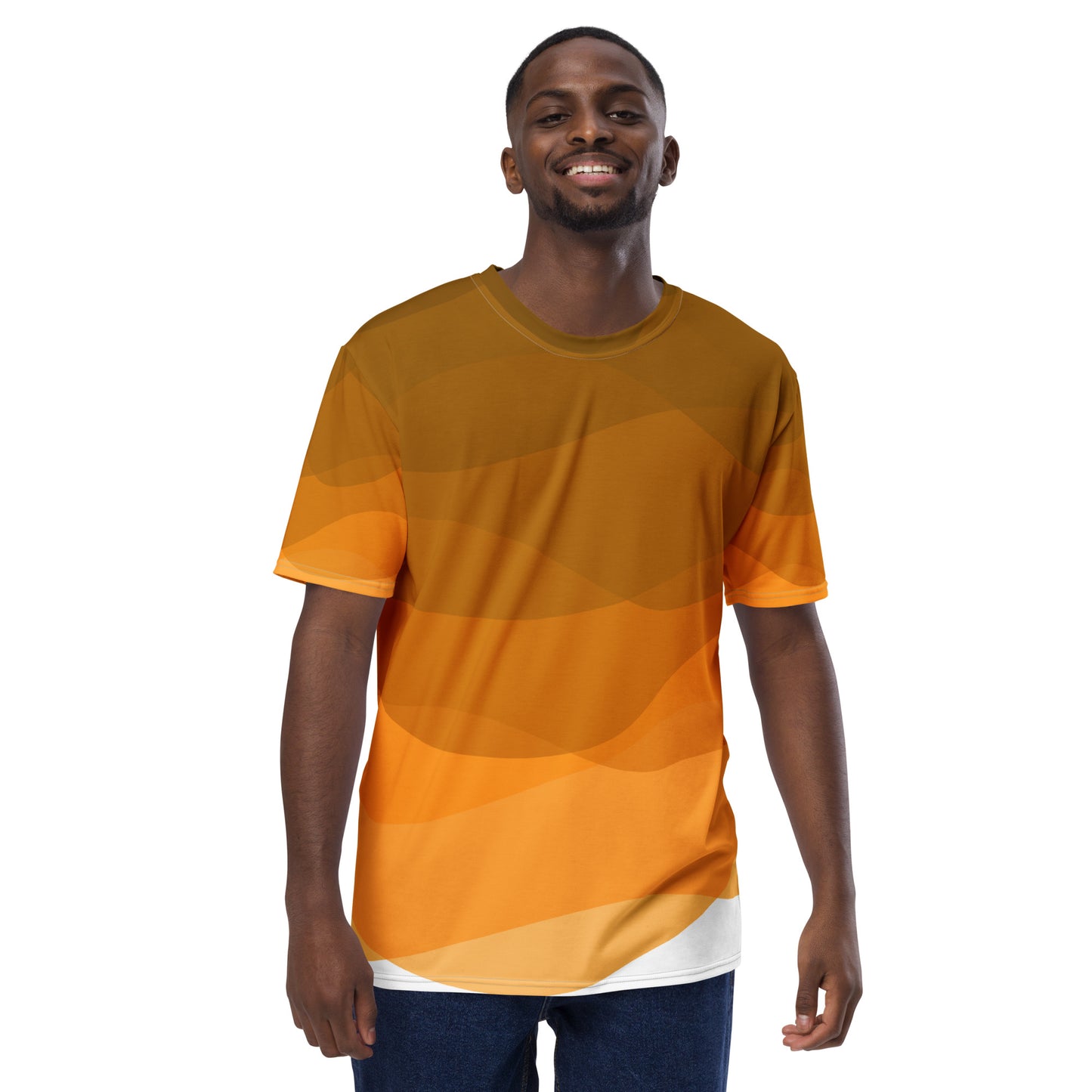 Tangerine Whirlpool Men's t-shirt