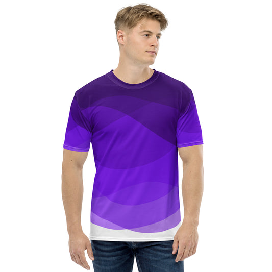 Violet Swirls Men's t-shirt