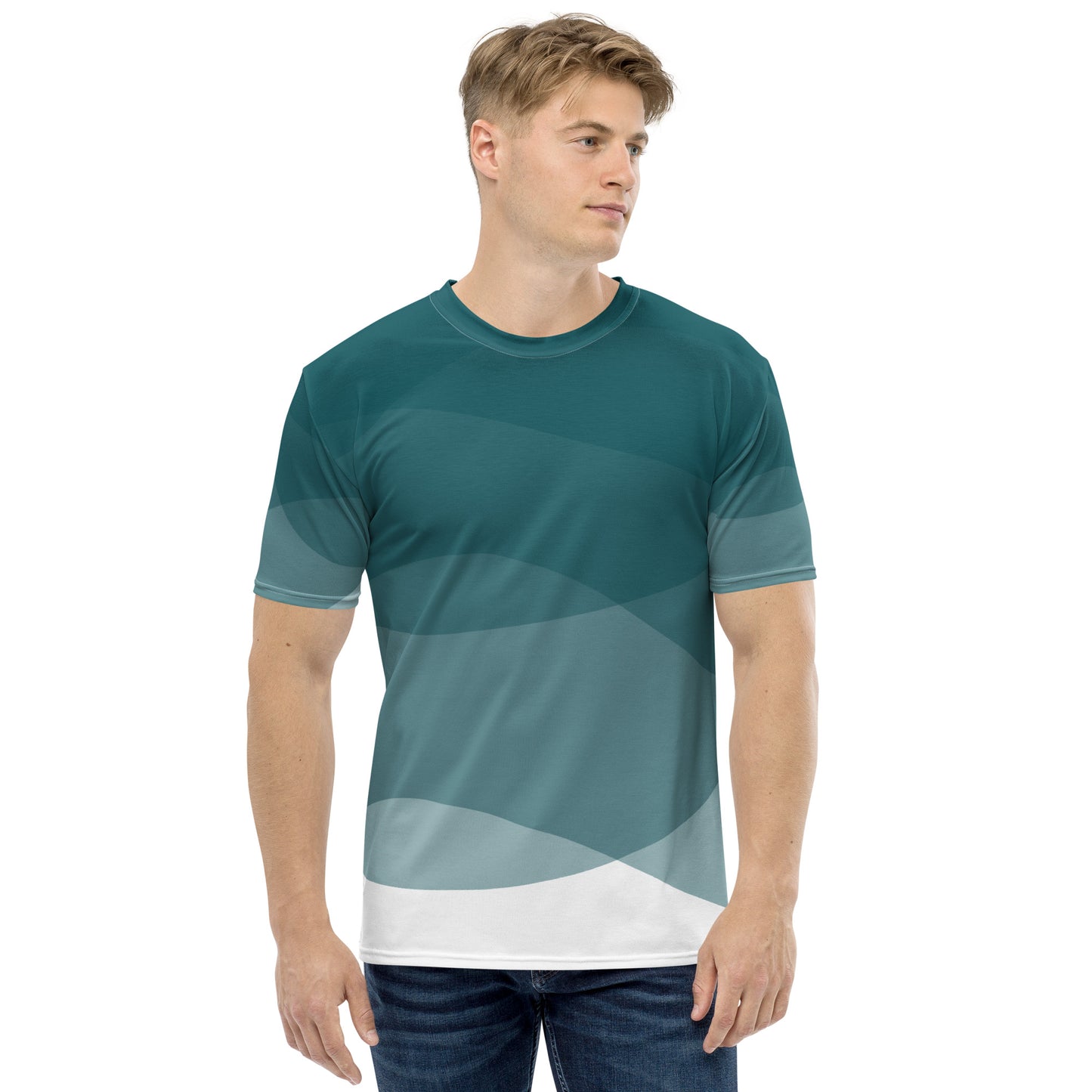 Turquoise Abyss Men's t-shirt