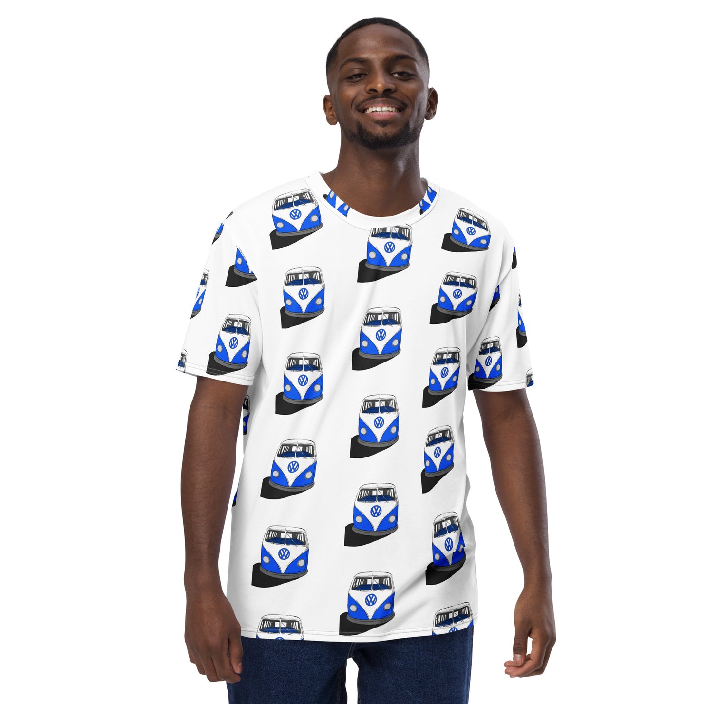 Blue VW Van Men's t-shirt