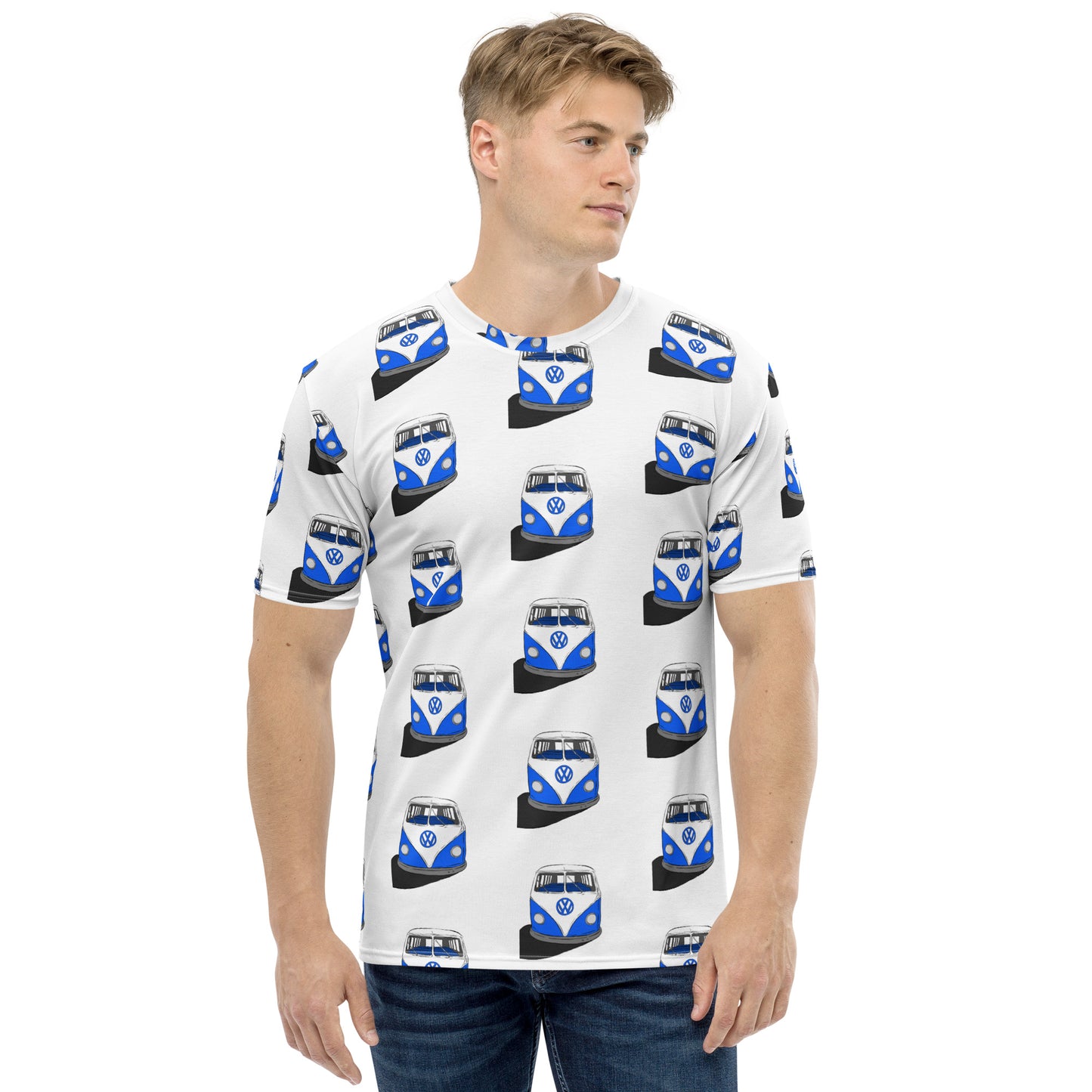 Blue VW Van Men's t-shirt