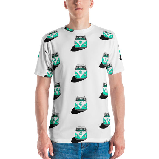 Teal VW Van Men's t-shirt