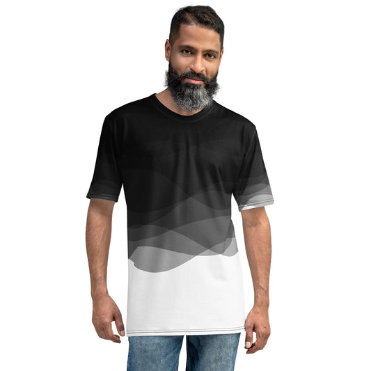 Graphite Waves Men's t-shirt