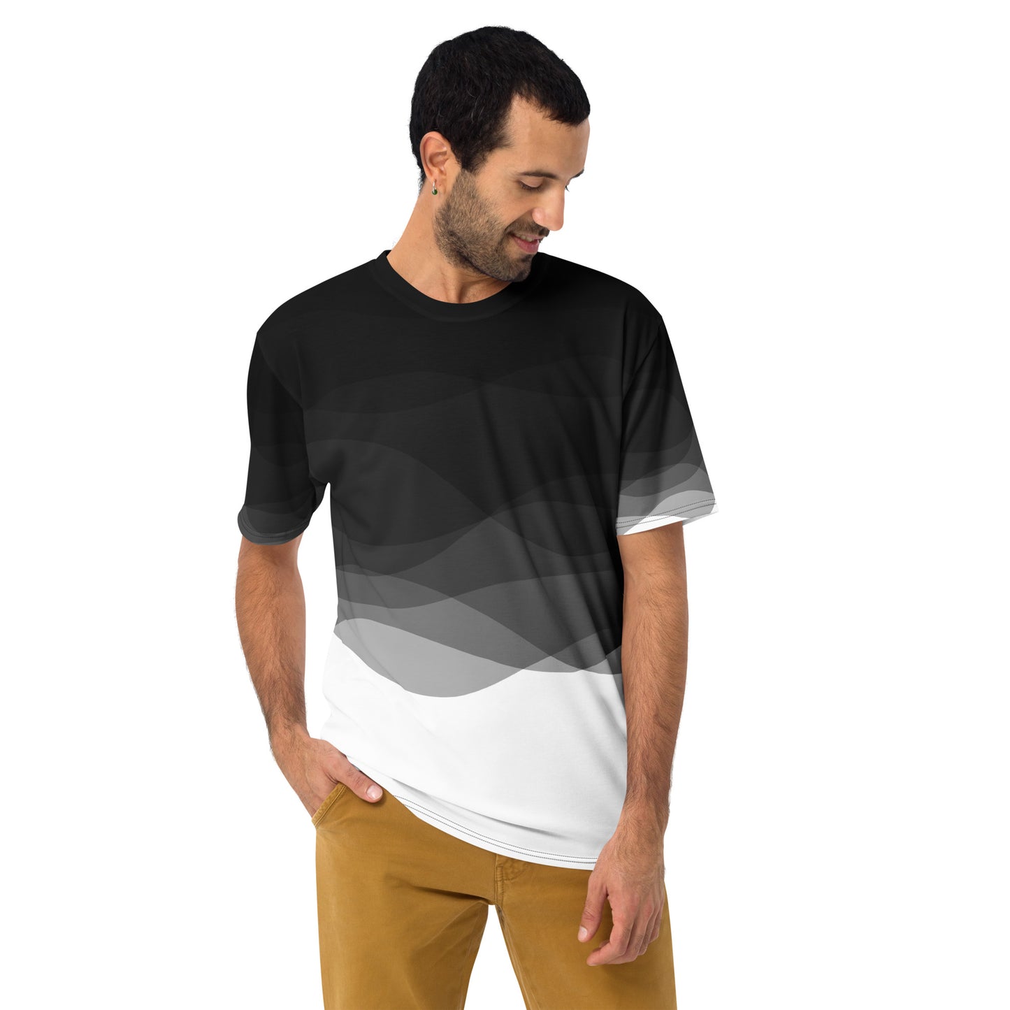 Graphite Waves Men's t-shirt