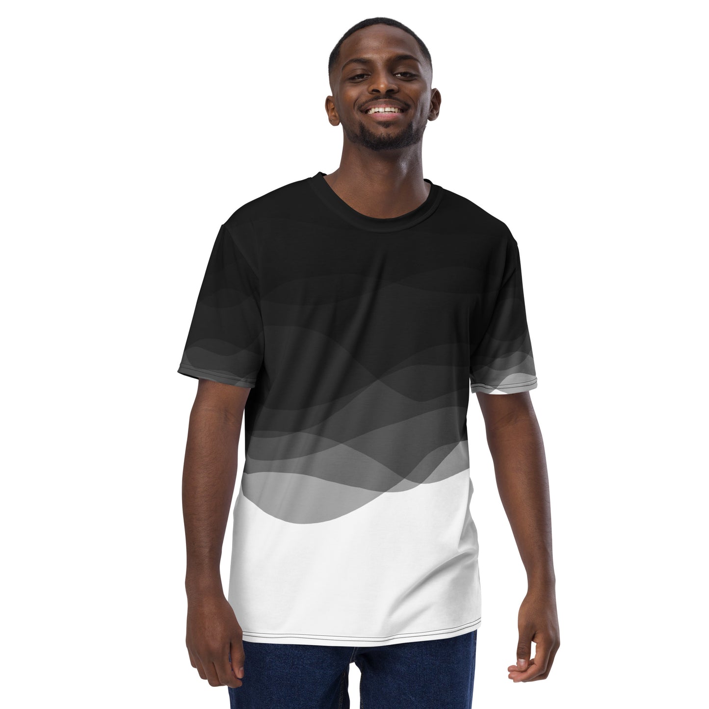 Graphite Waves Men's t-shirt