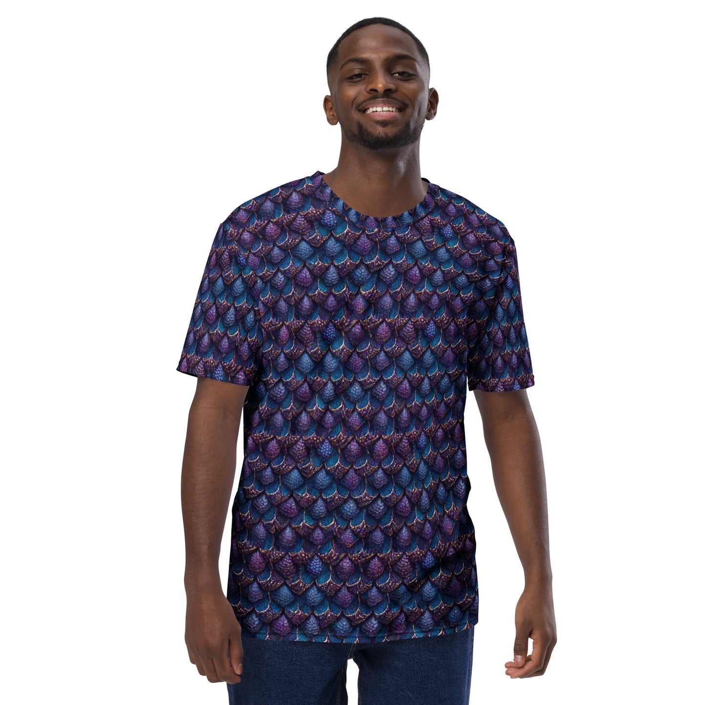 Luminosa, the Radiant Amethyst Drakon Men's t-shirt