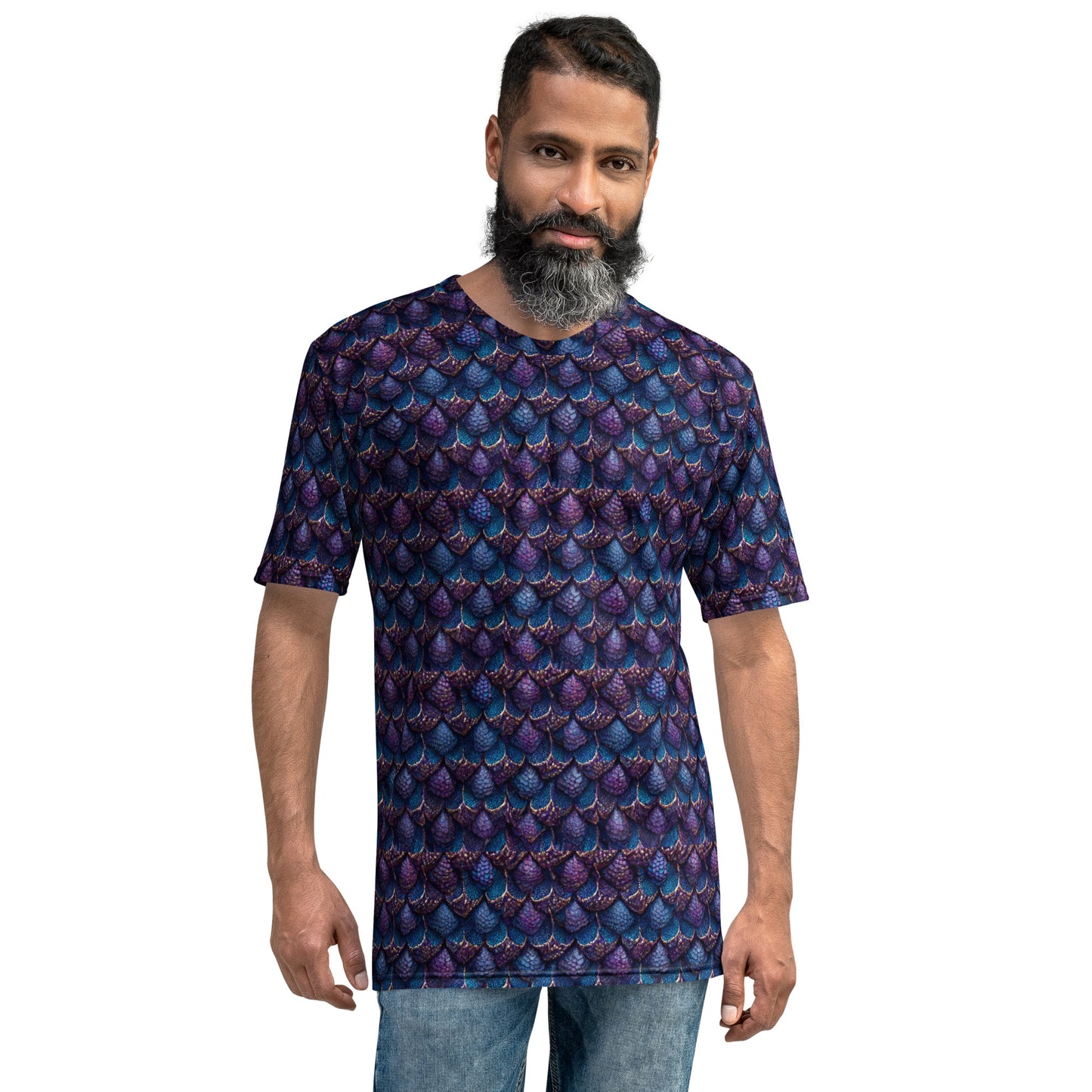 Luminosa, the Radiant Amethyst Drakon Men's t-shirt