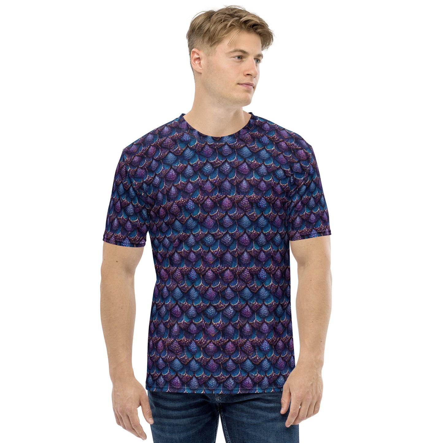 Luminosa, the Radiant Amethyst Drakon Men's t-shirt