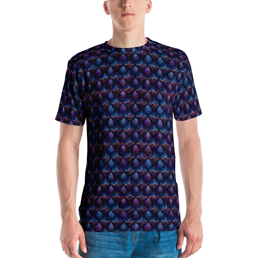 Luminosa, the Radiant Amethyst Drakon Men's t-shirt