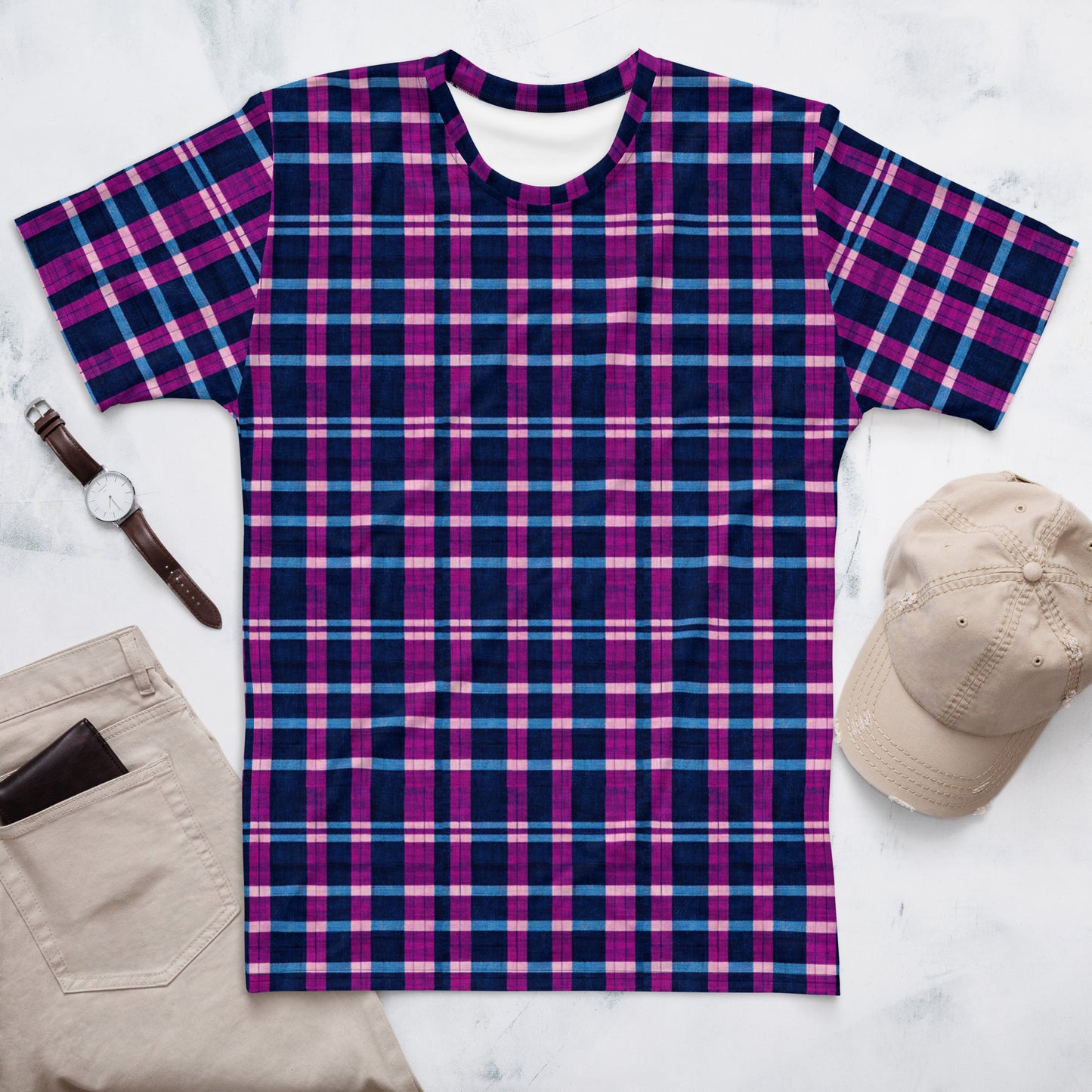 Royal Highlander Plaid Men's t-shirt