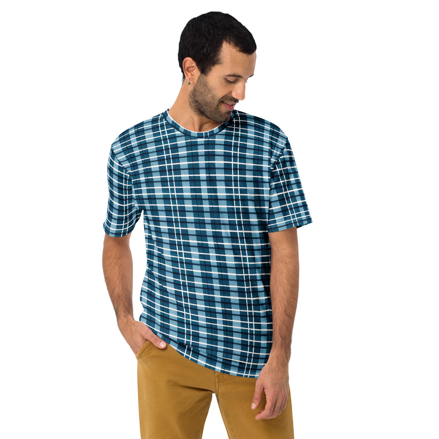 Scotsman’s Skyward Plaid Men's t-shirt