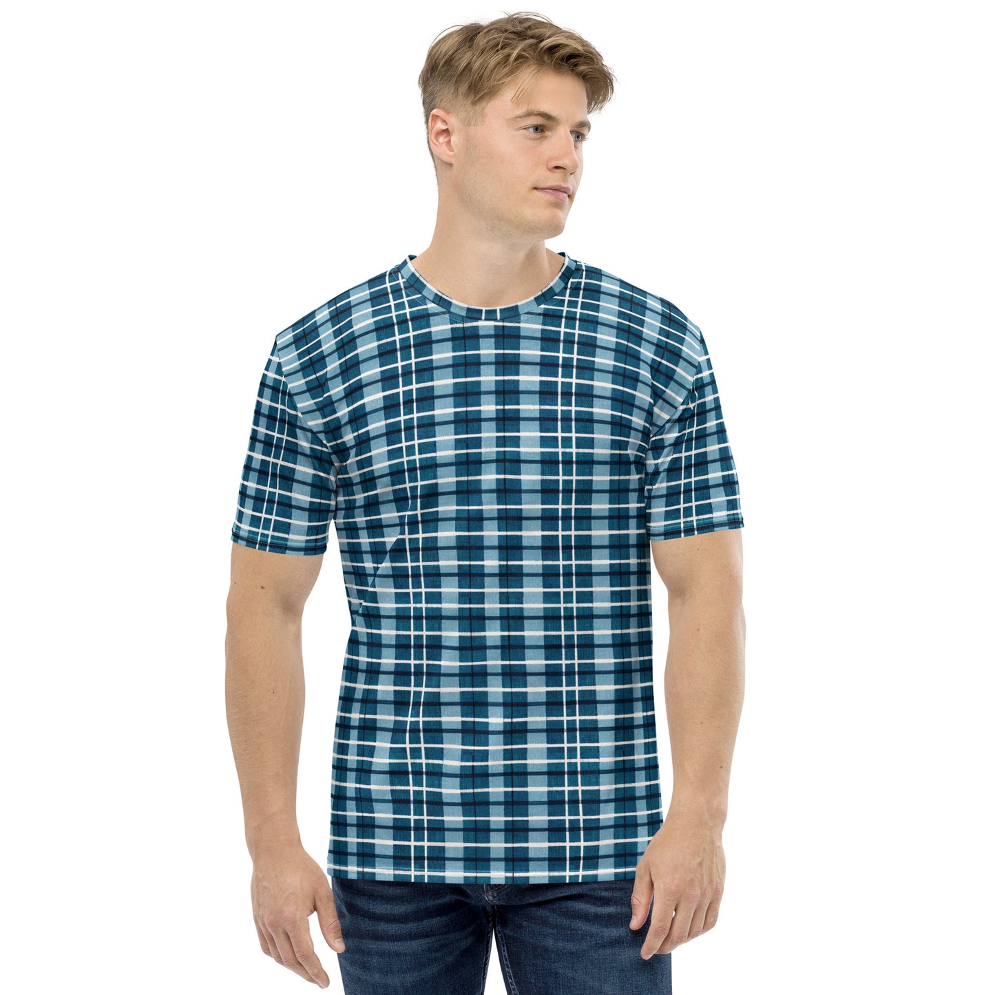 Scotsman’s Skyward Plaid Men's t-shirt