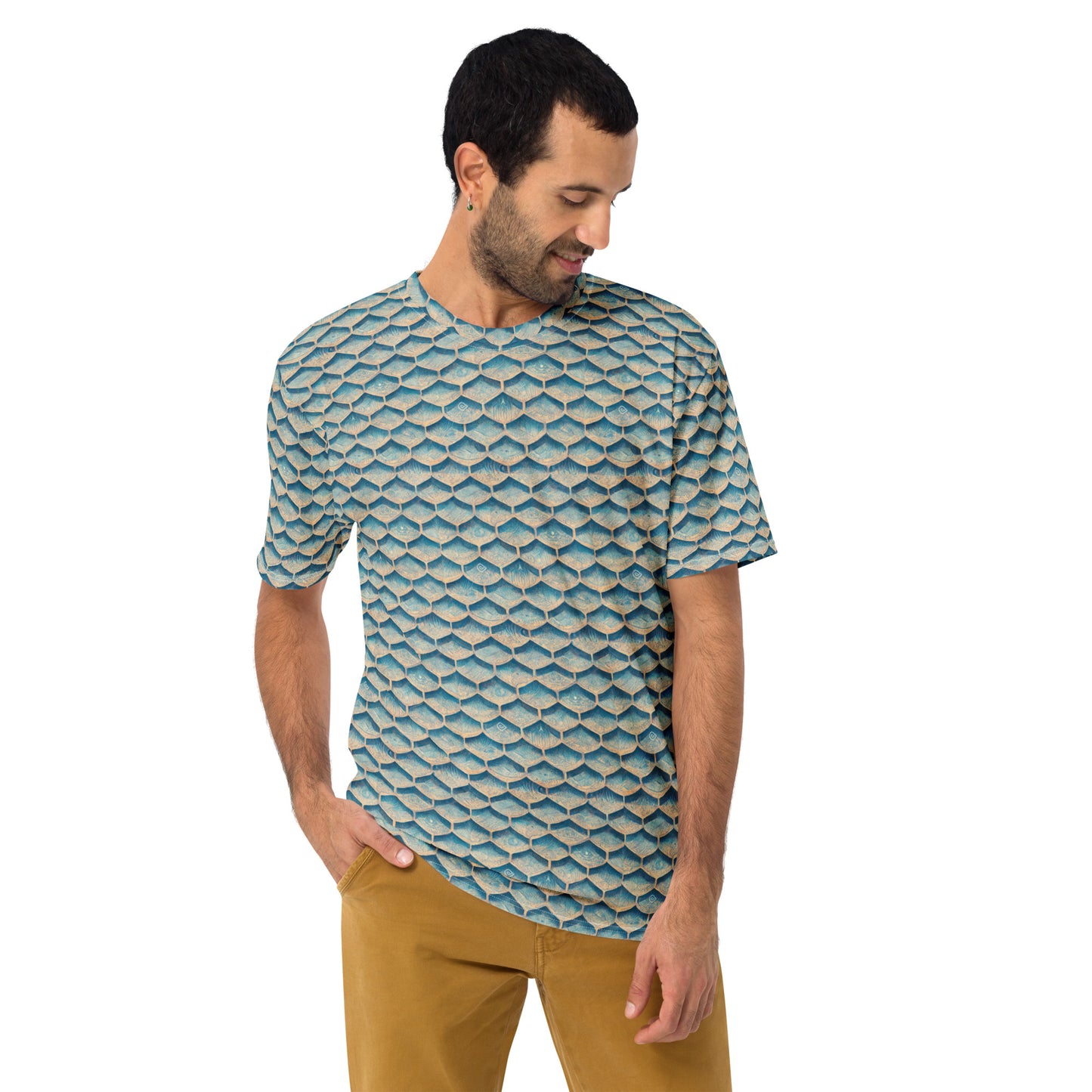 Seafoam Scales Men's t-shirt