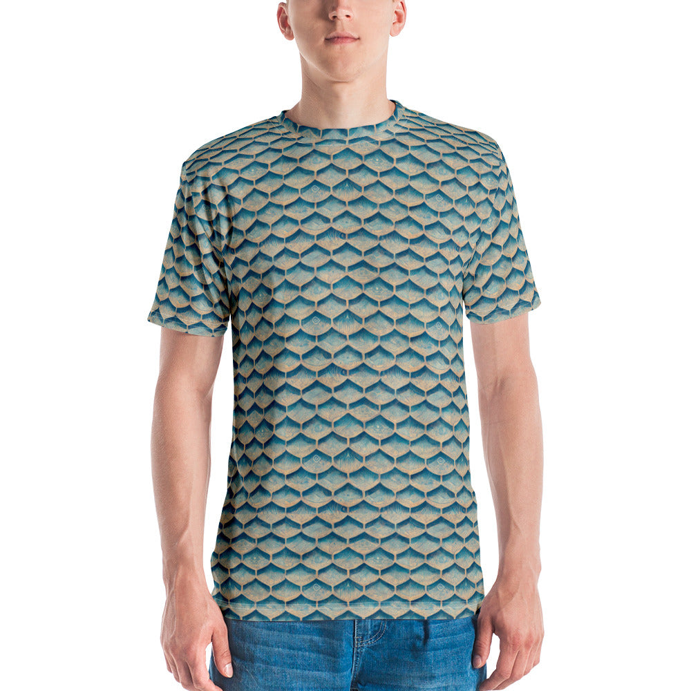 Seafoam Scales Men's t-shirt