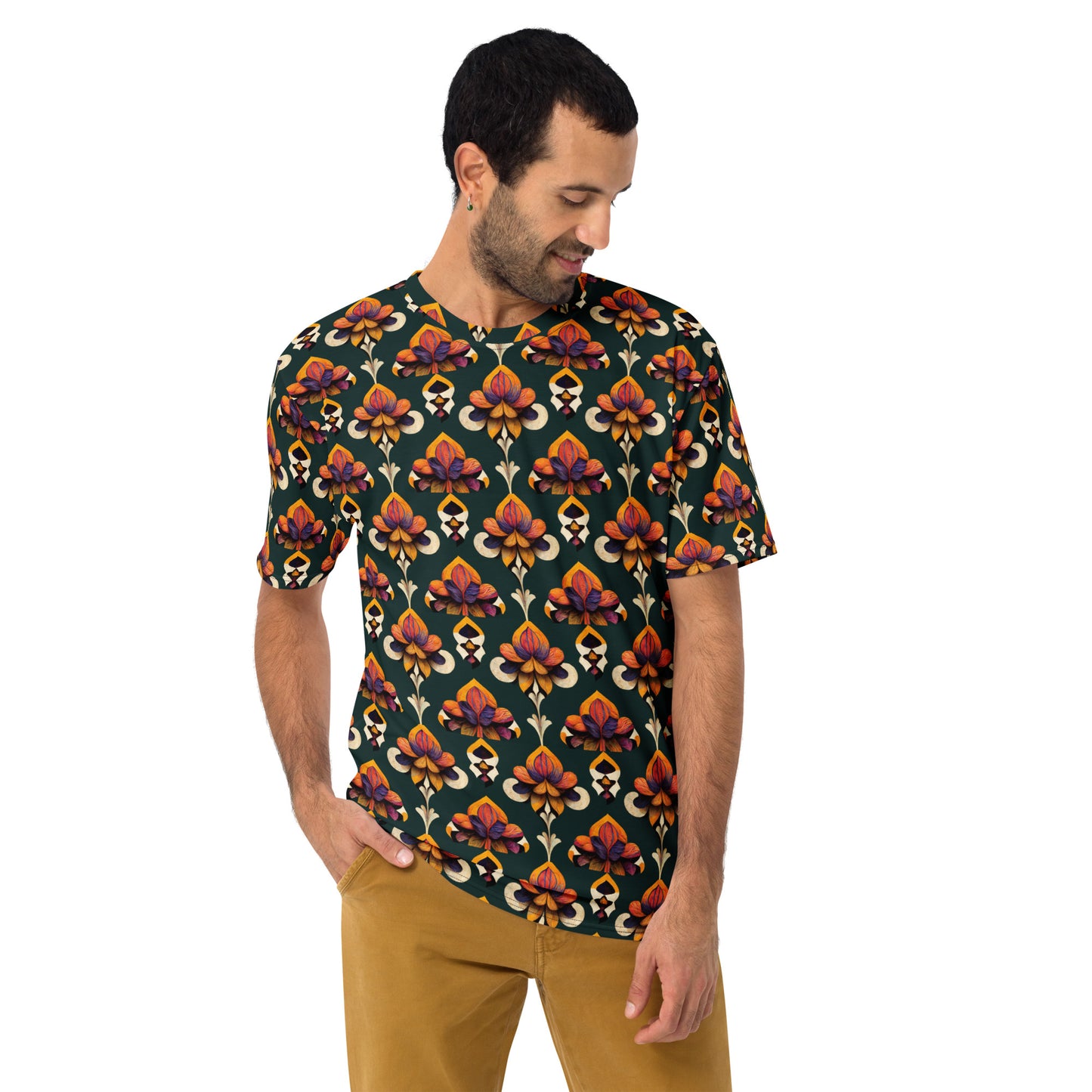 Taza’s Radiant Petals Men's t-shirt