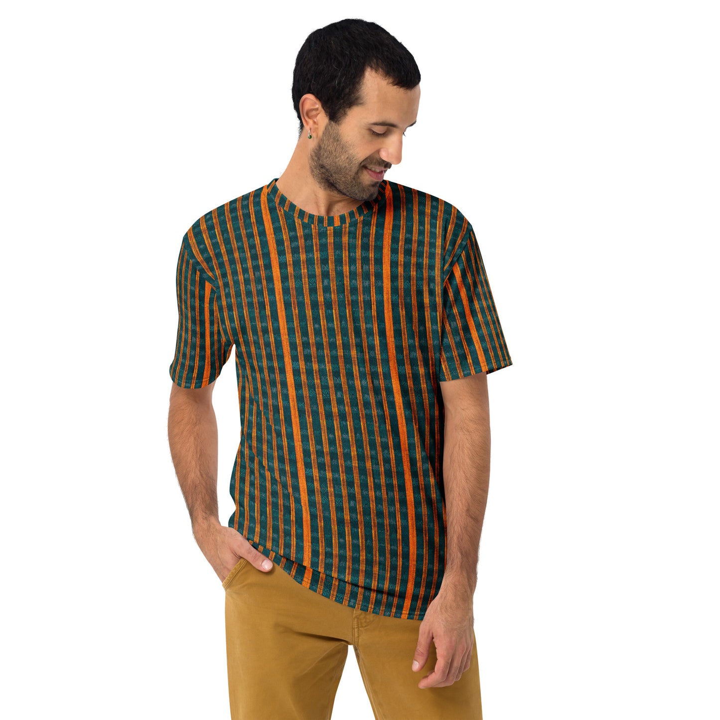 Teal & Tangerine Tapestry Men's t-shirt