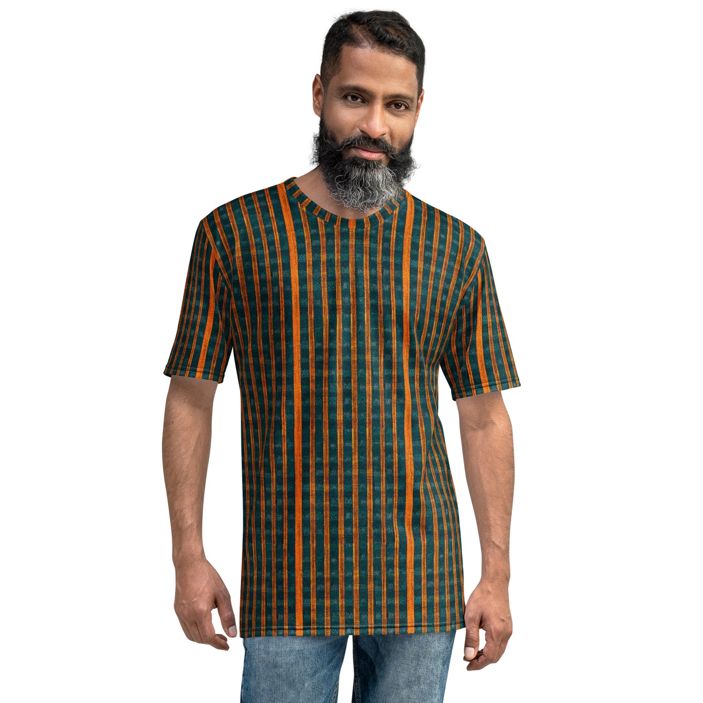 Teal & Tangerine Tapestry Men's t-shirt