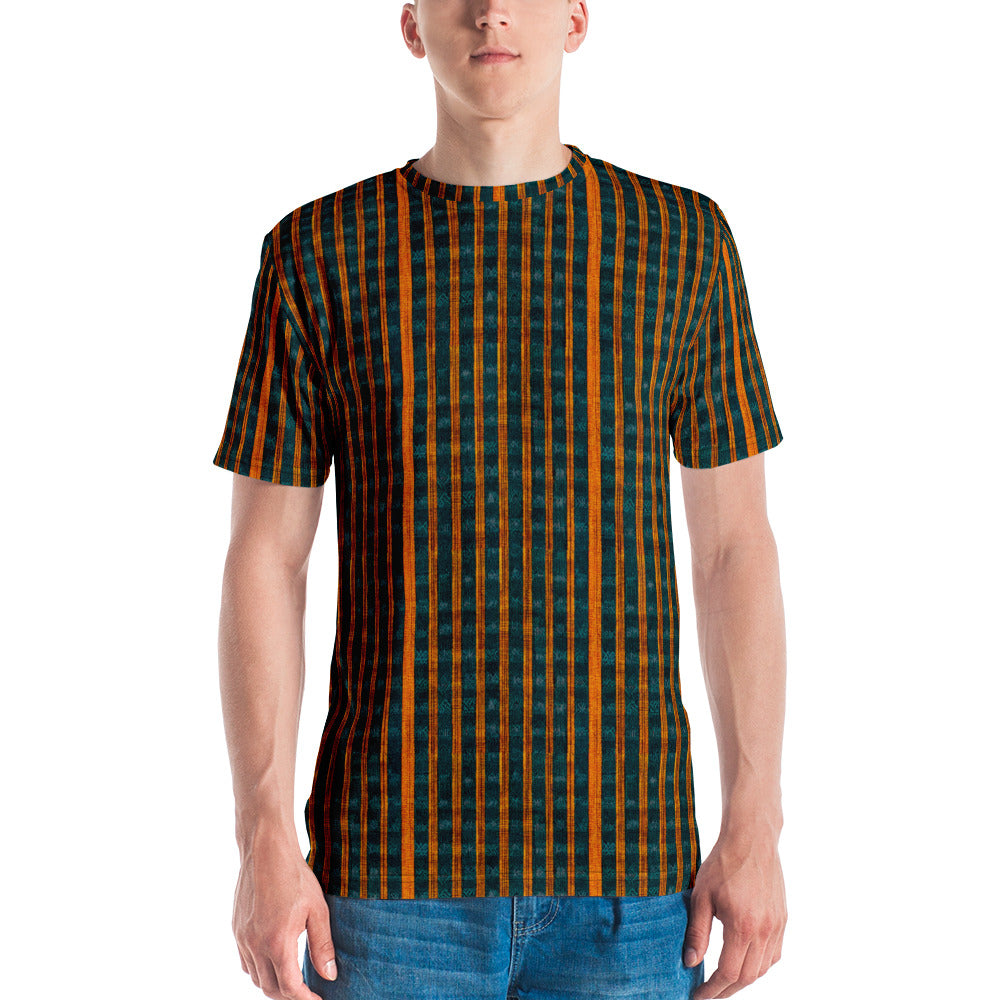 Teal & Tangerine Tapestry Men's t-shirt