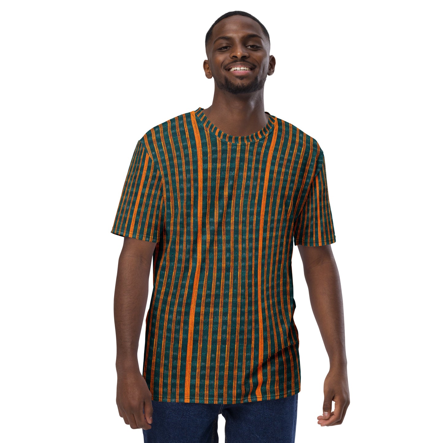 Teal & Tangerine Tapestry Men's t-shirt