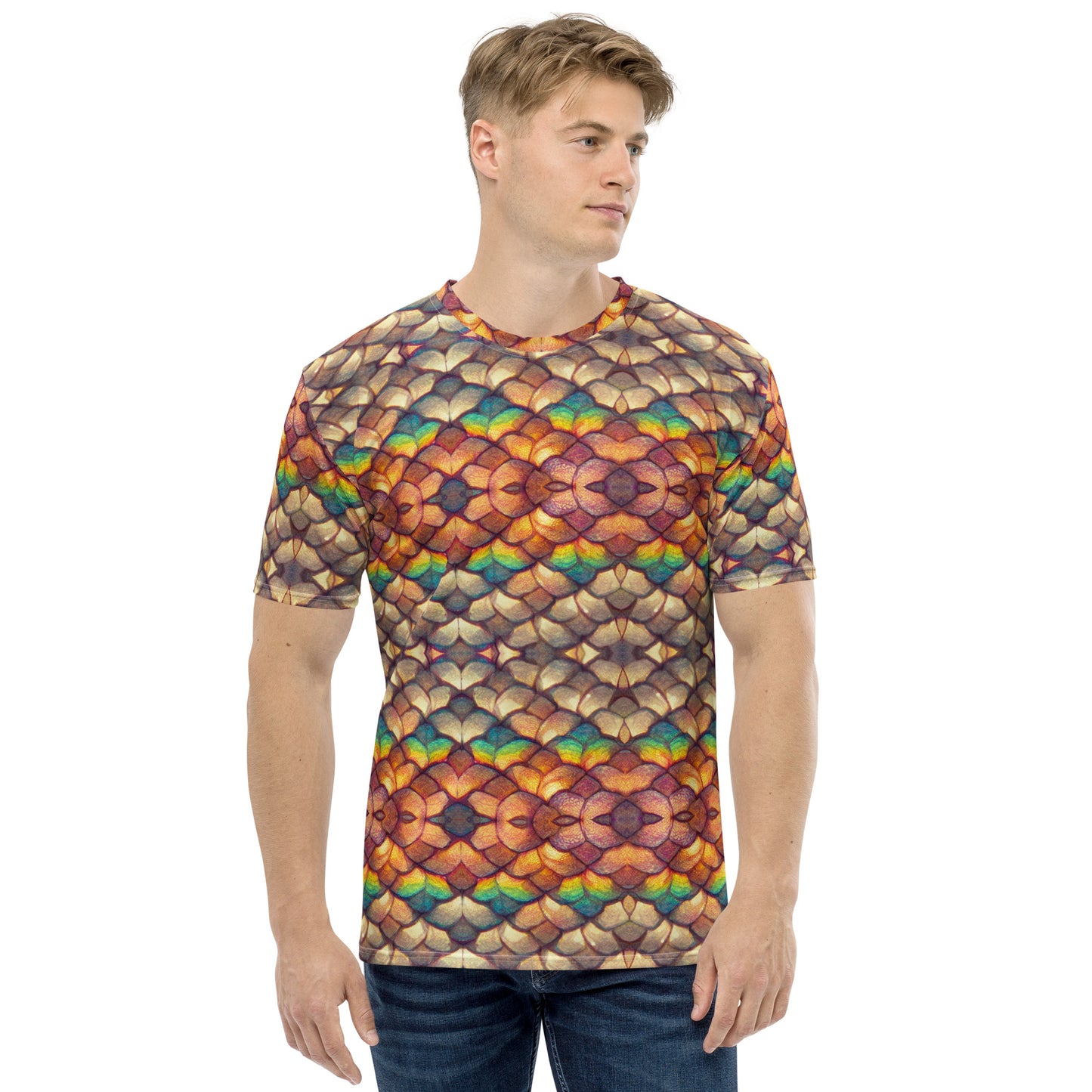 Cloeyra, the Radiant Aether Dragon Men's t-shirt