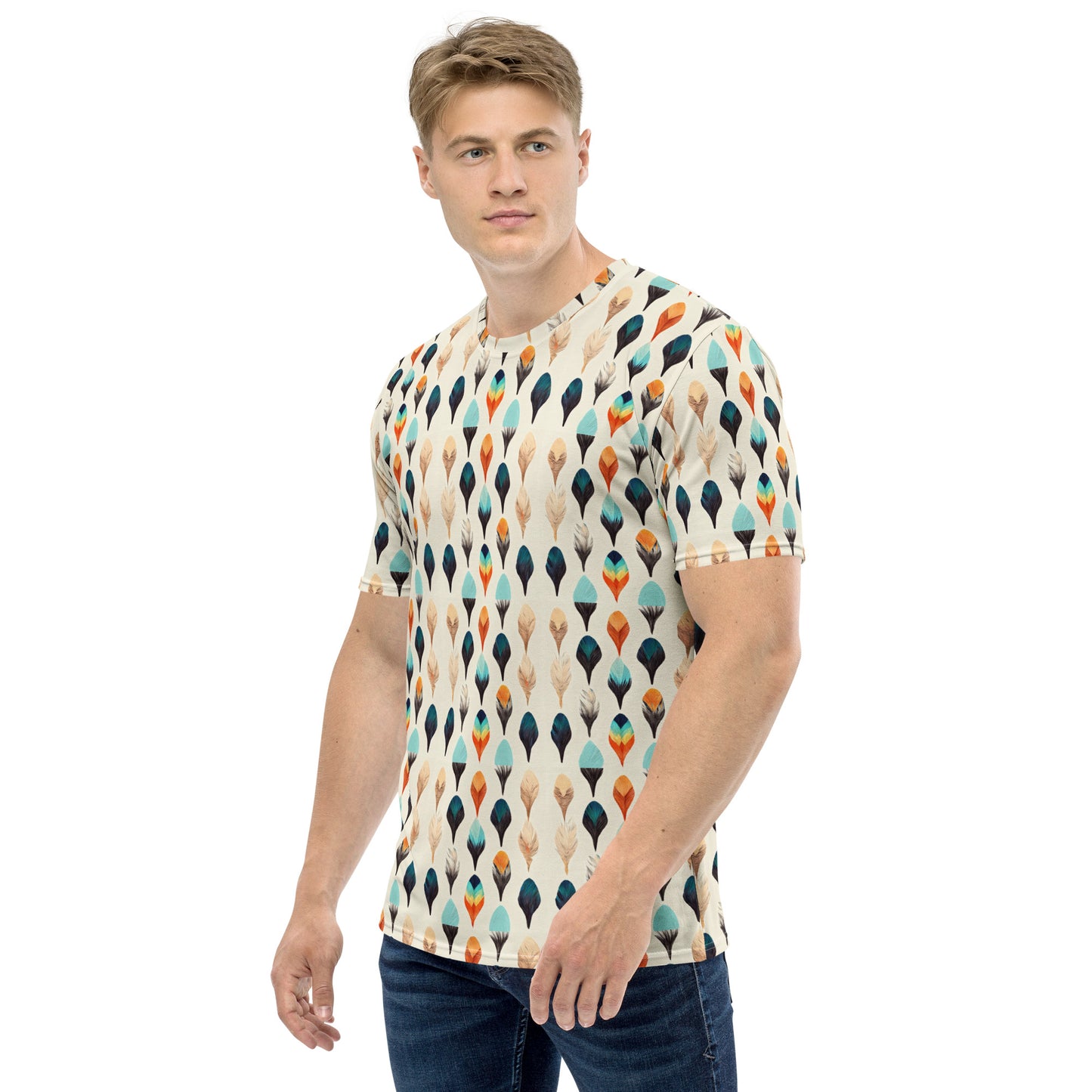 Colorful Plumes Men's t-shirt