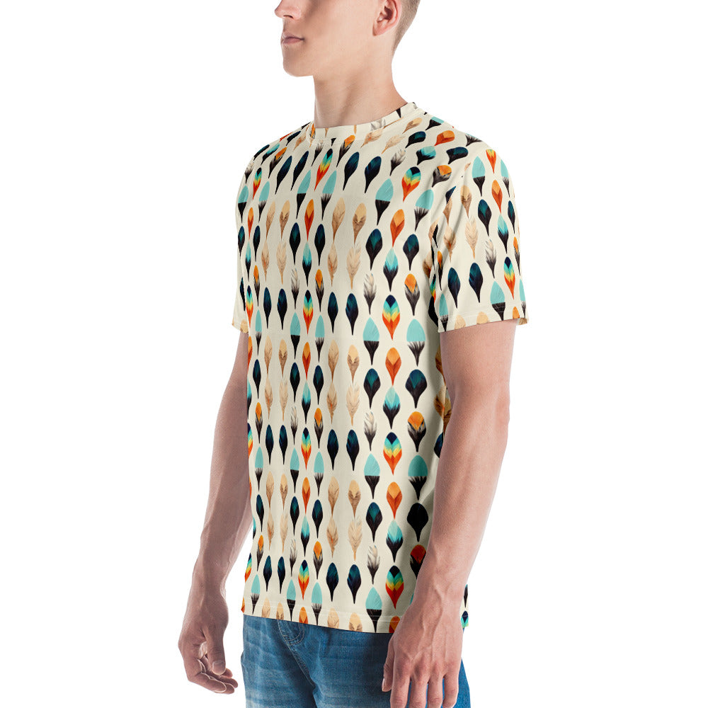 Colorful Plumes Men's t-shirt